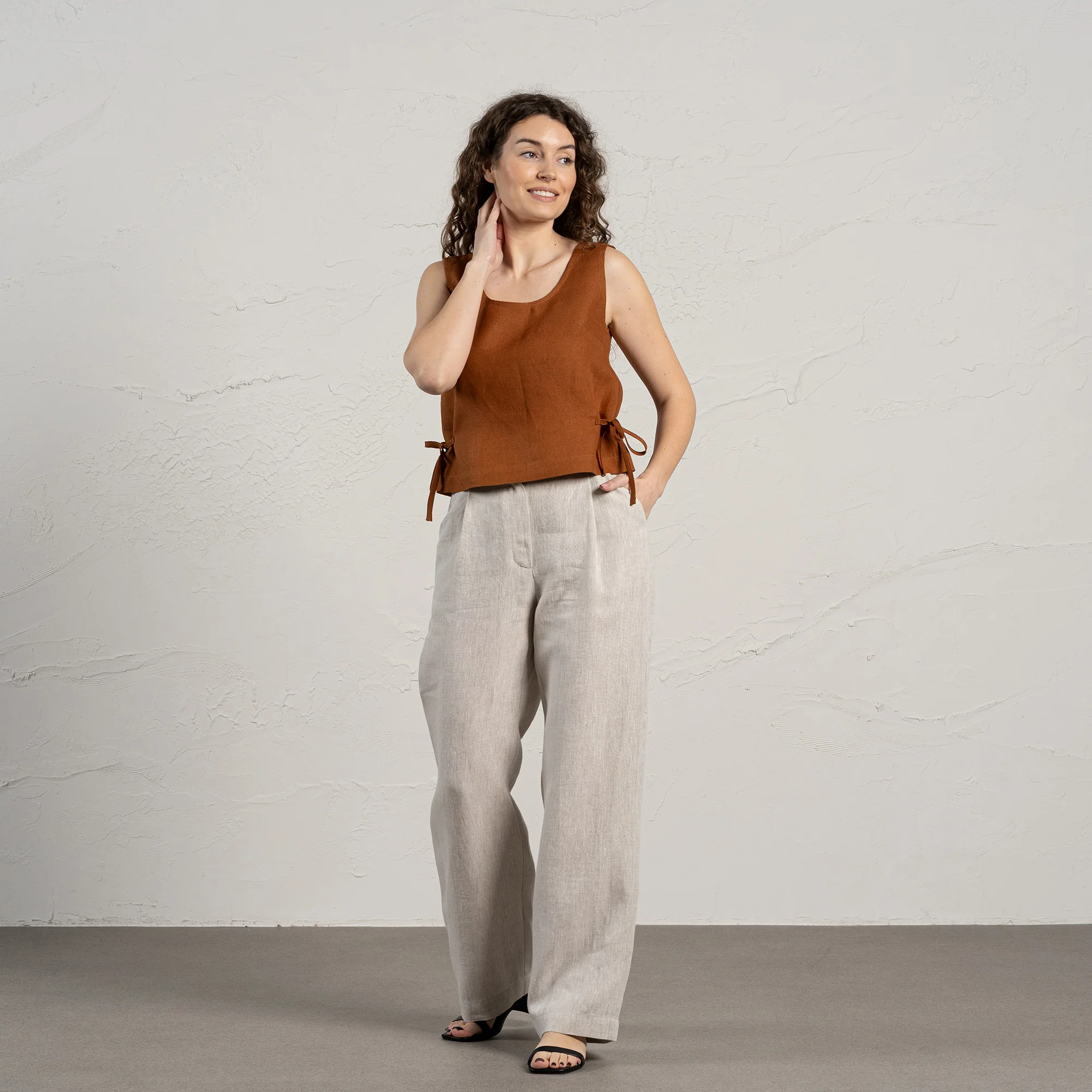 Bow Side Tie Top Audrey - Image 6