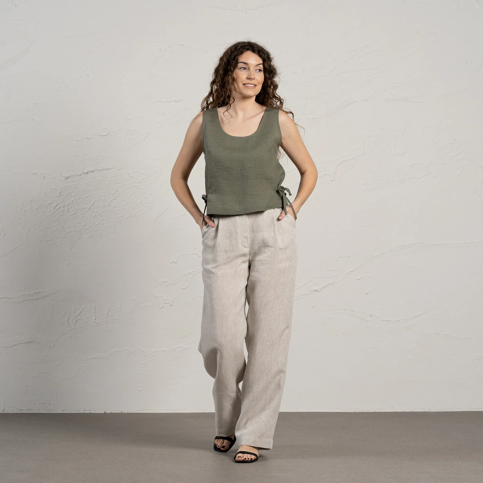 Bow Side Tie Top Audrey - Image 8