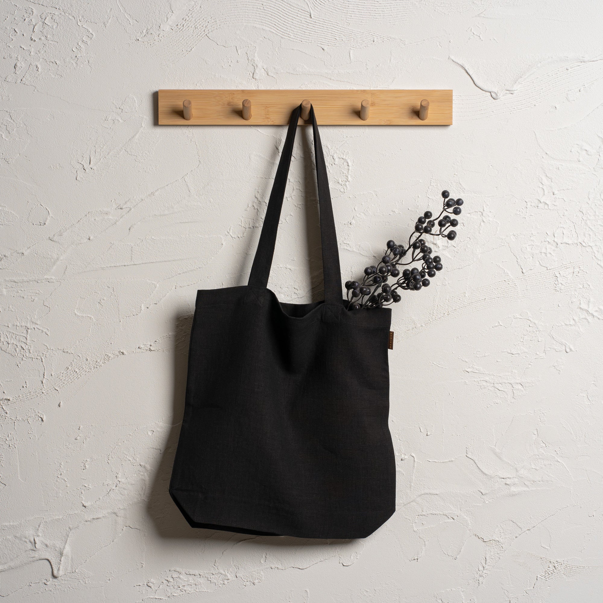 Reusable Linen Tote Bag - Image 7