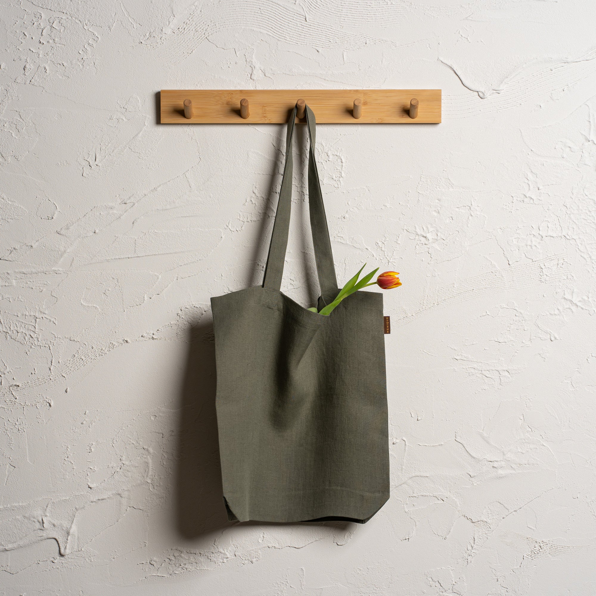 Reusable Linen Tote Bag - Image 9
