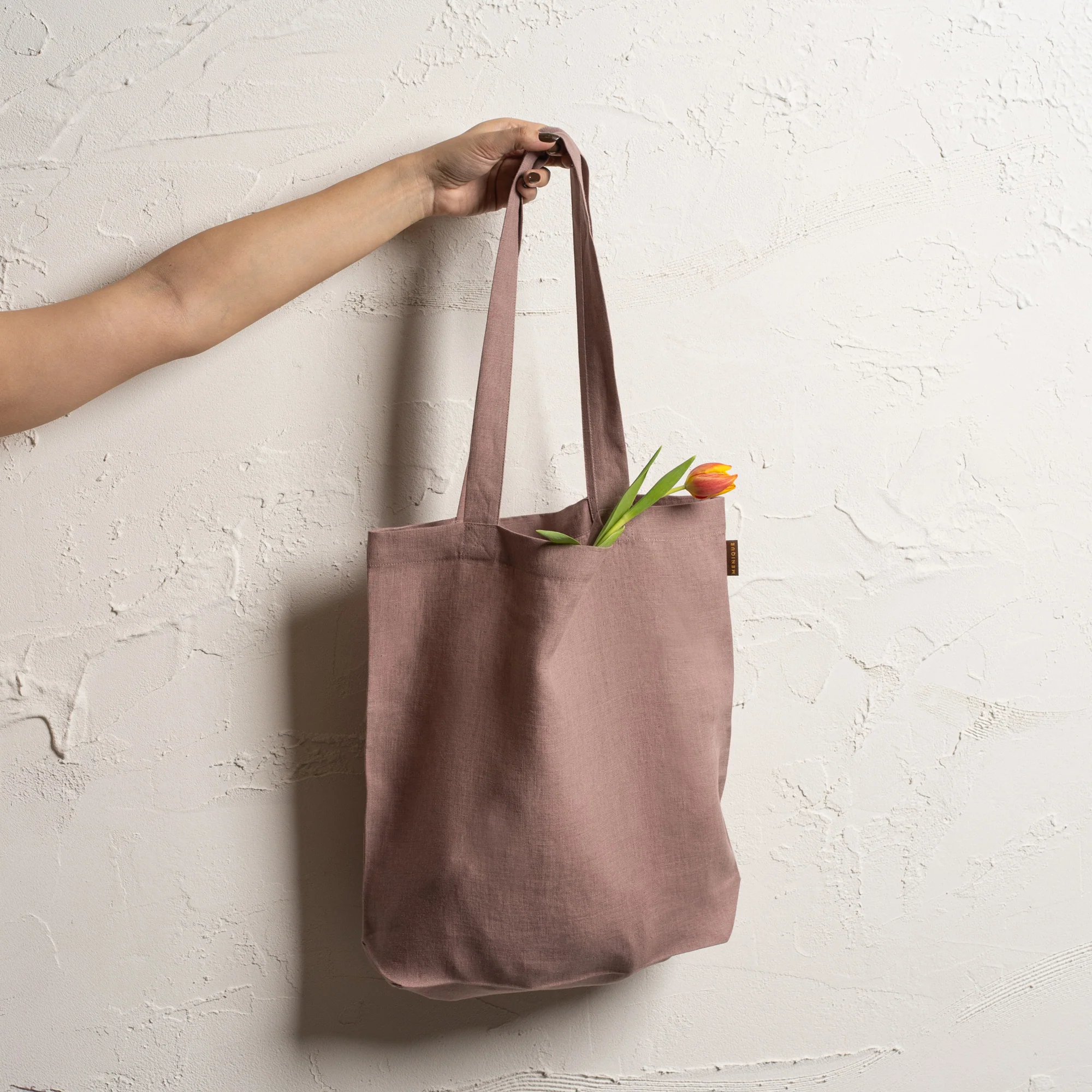 Reusable Linen Tote Bag - Image 16