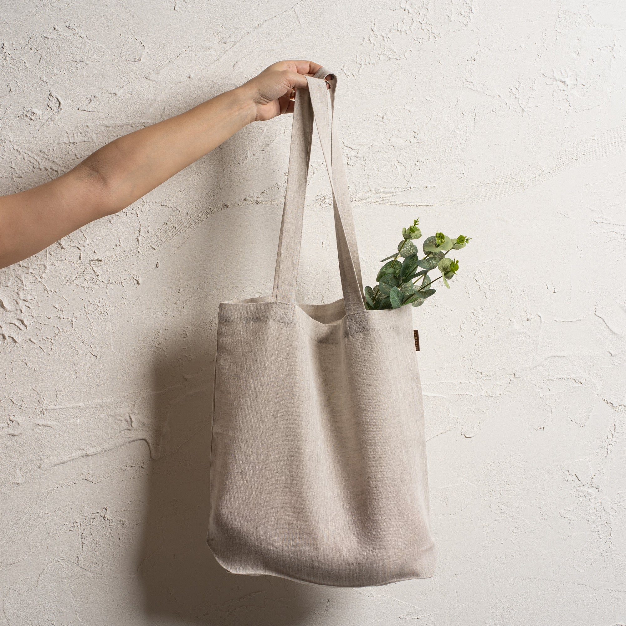 Reusable Linen Tote Bag - Image 12