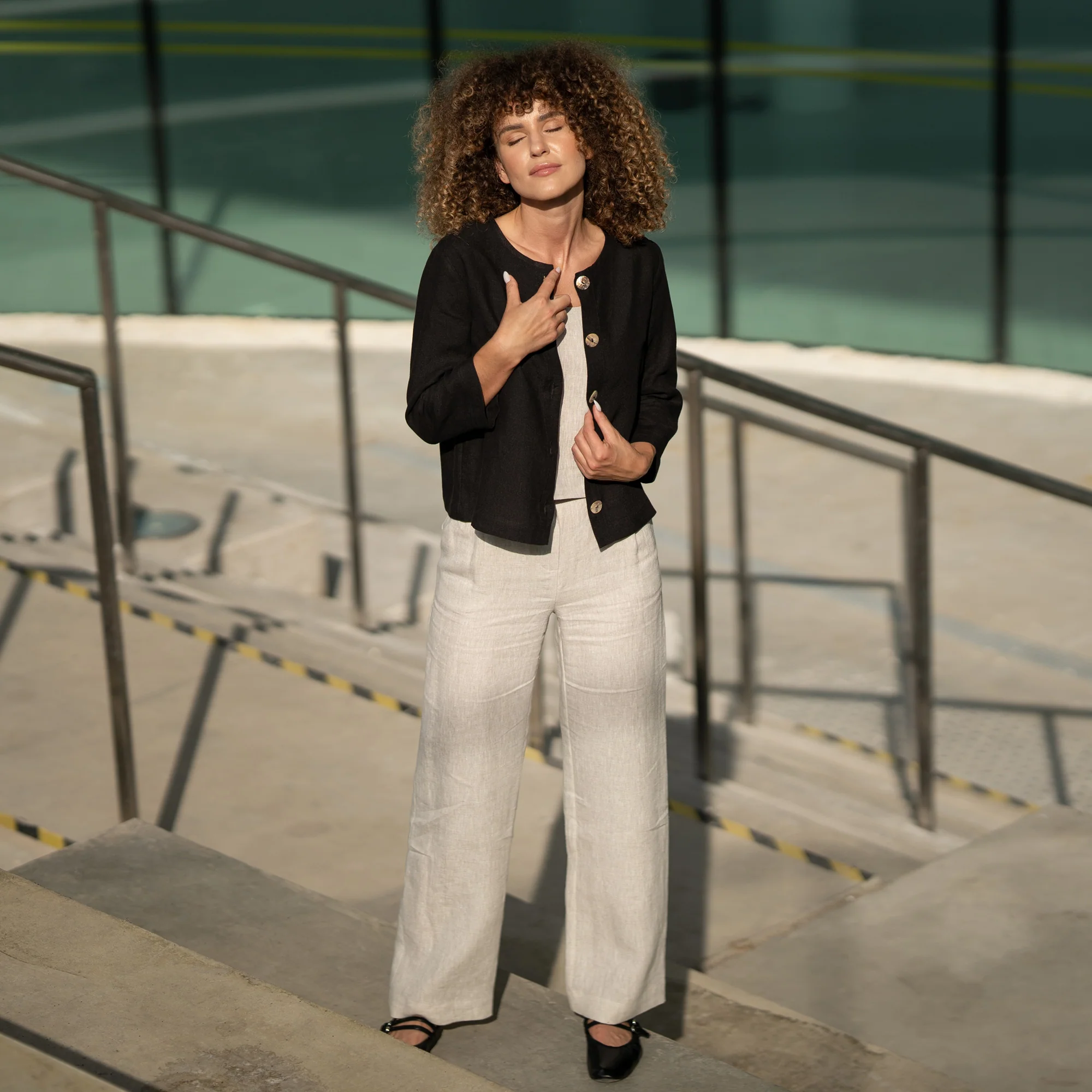 Blazer Jacket with Buttons Alice - Image 8