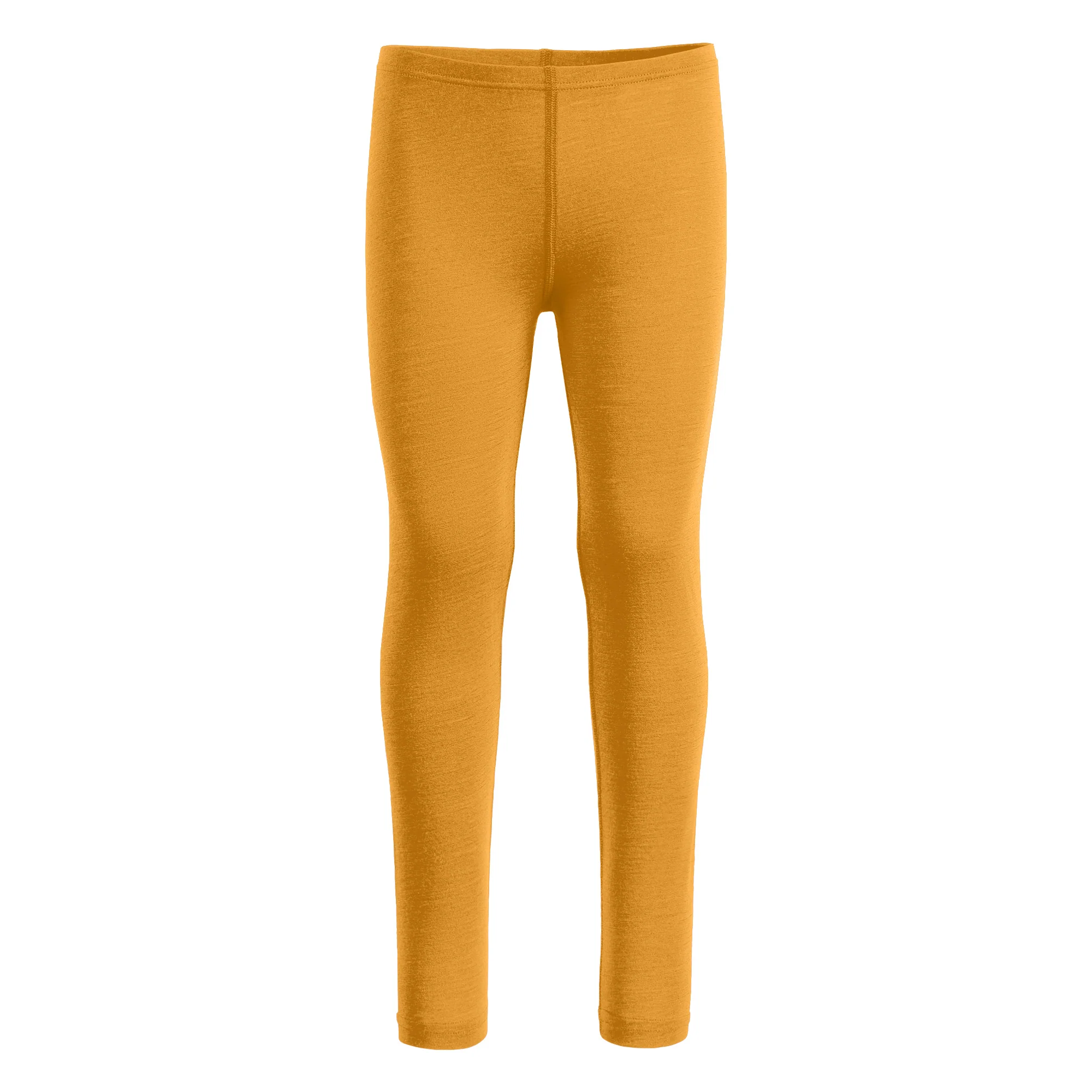 Kids' 160 Merino Pants Yellow - Image 5