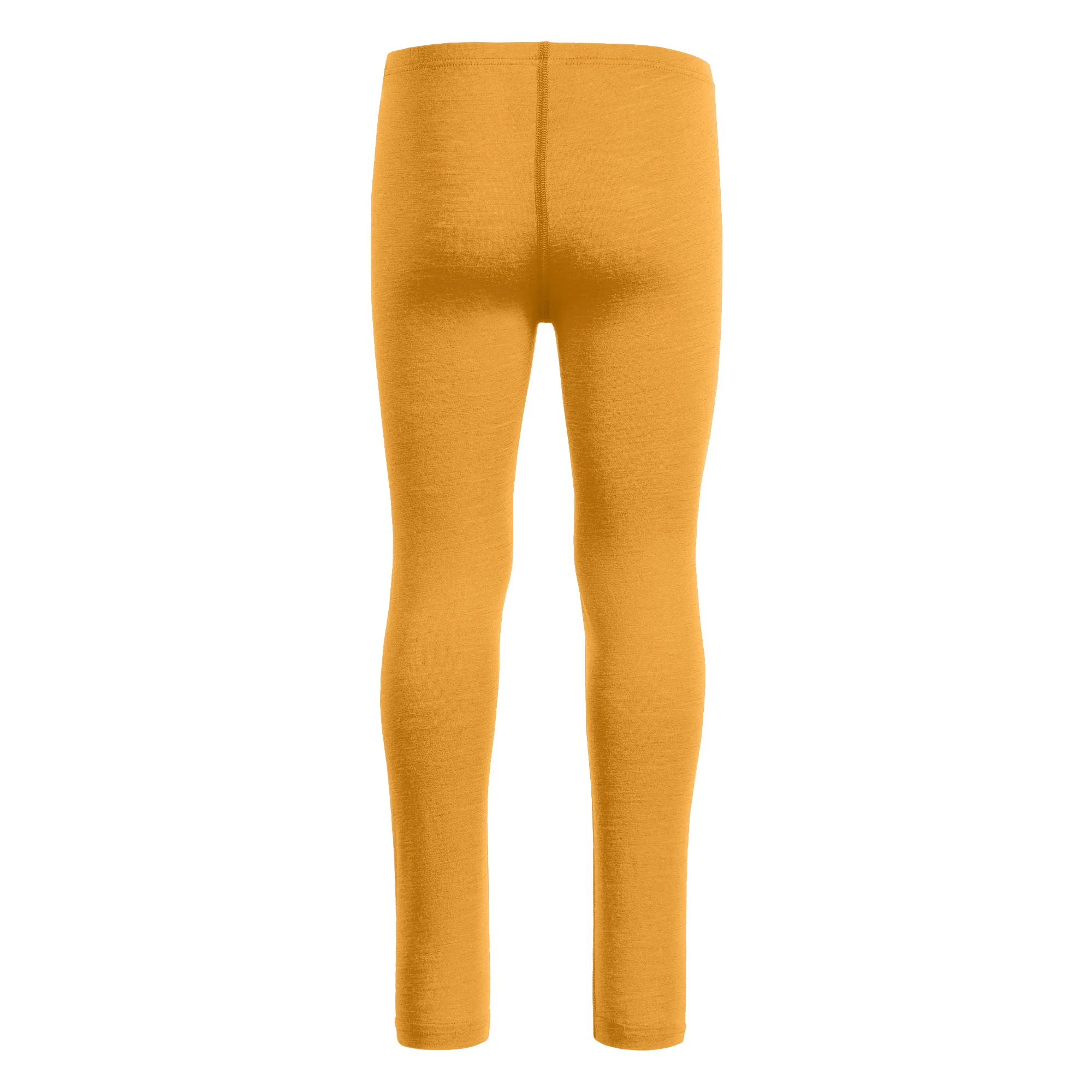 Kids' 160 Merino Pants Yellow - Image 6