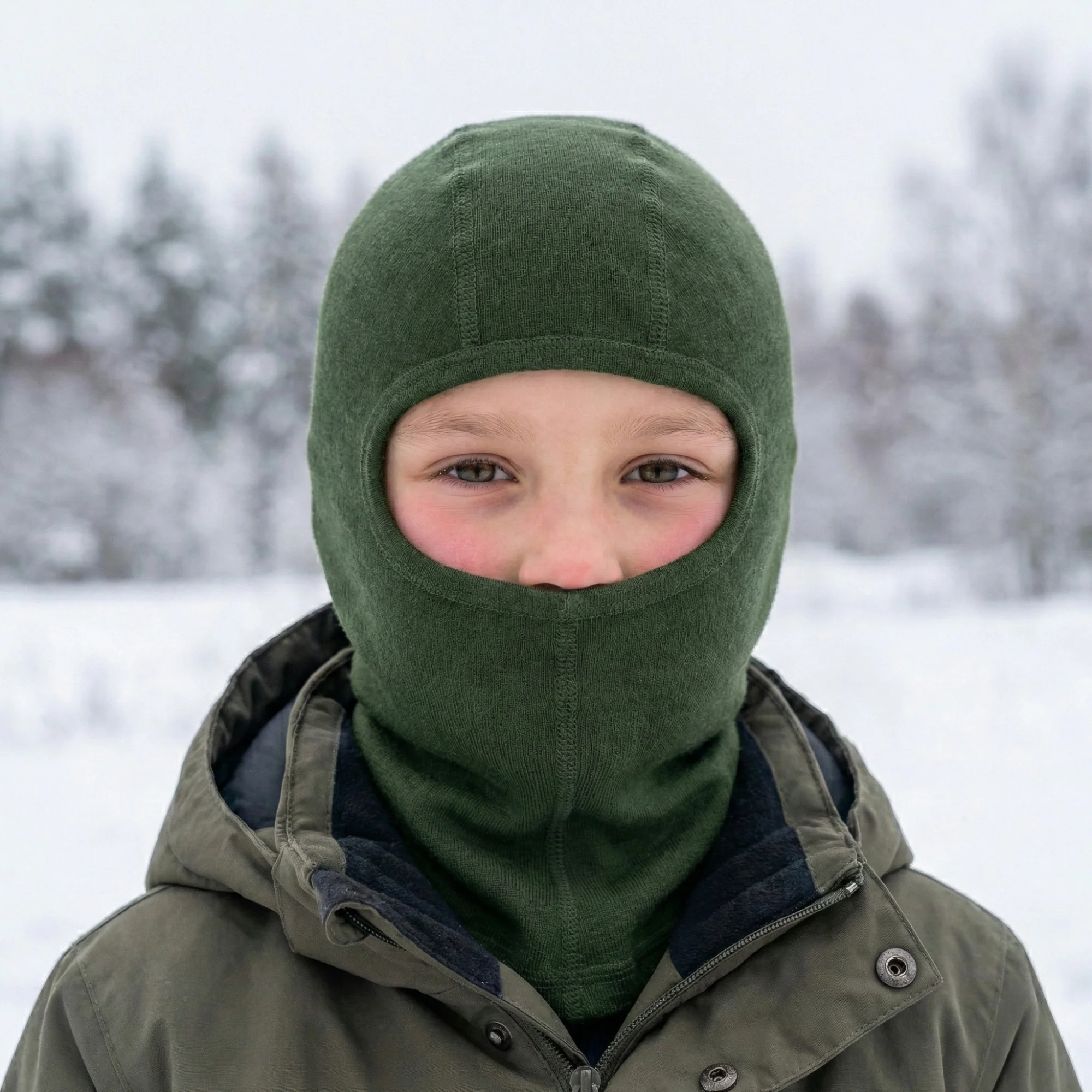 Thermal 250 Kids' Merino Wool Balaclava - Image 7