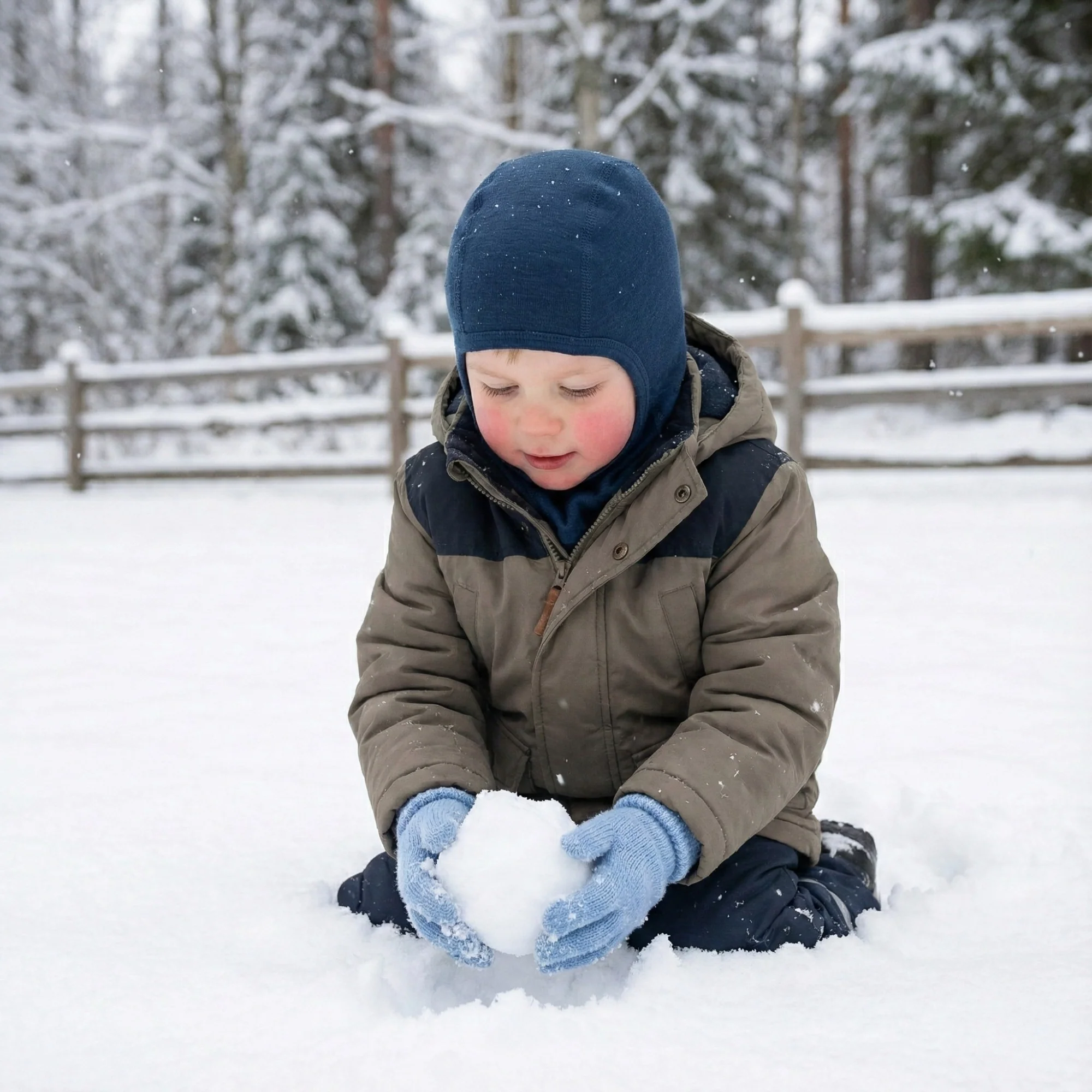 160 Merino Wool Balaclava for Kids - Image 14
