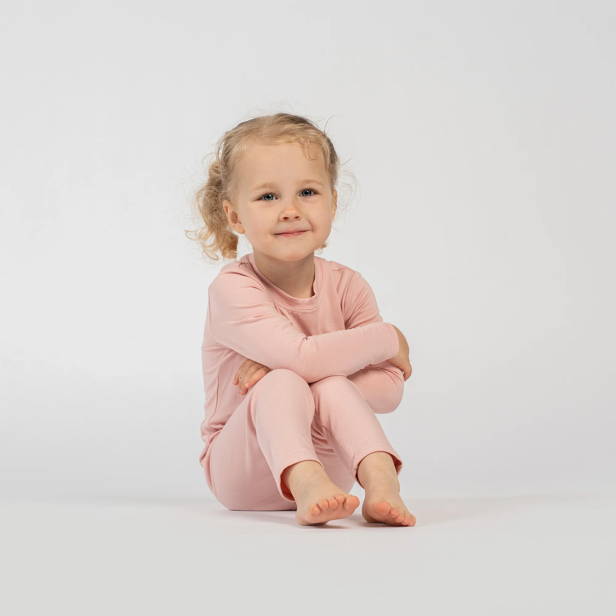 Kids' Soft Bamboo Long Sleeve & Bottom 2-Piece Set - Image 12