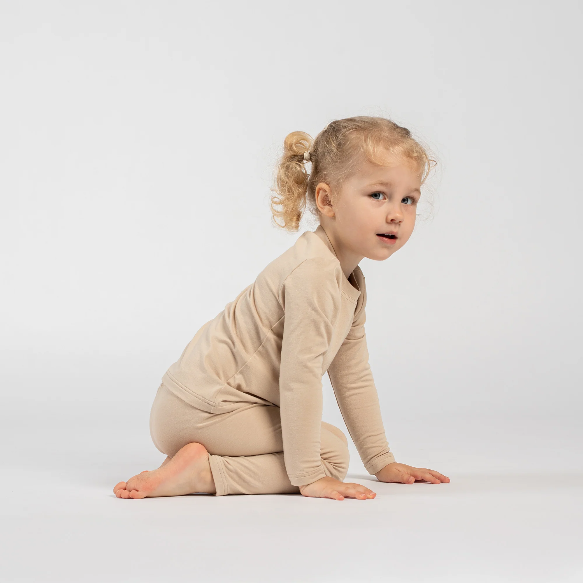 Kids' Bamboo Long Sleeve & Bottom 2-Piece Pajama - Image 6