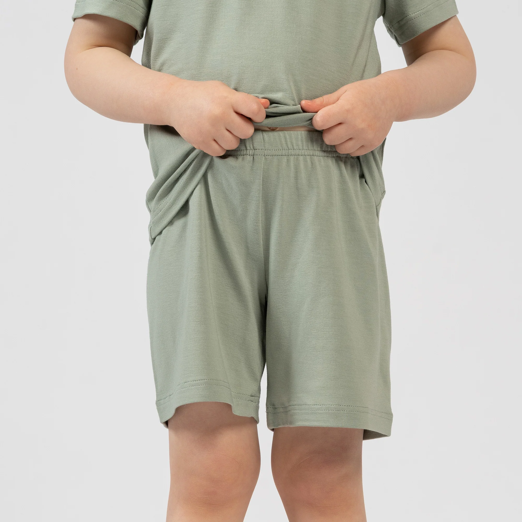 Kids' Soft Bamboo Sleep Shorts - Image 8