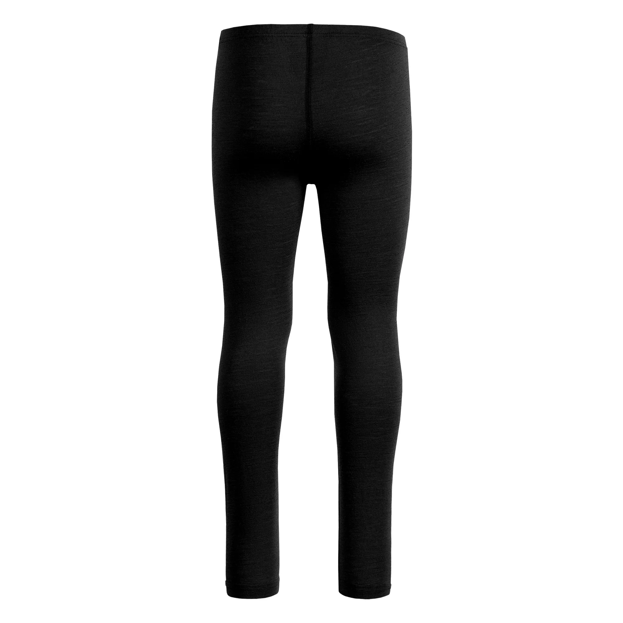 Kids' 160 Merino Pants Black - Image 3