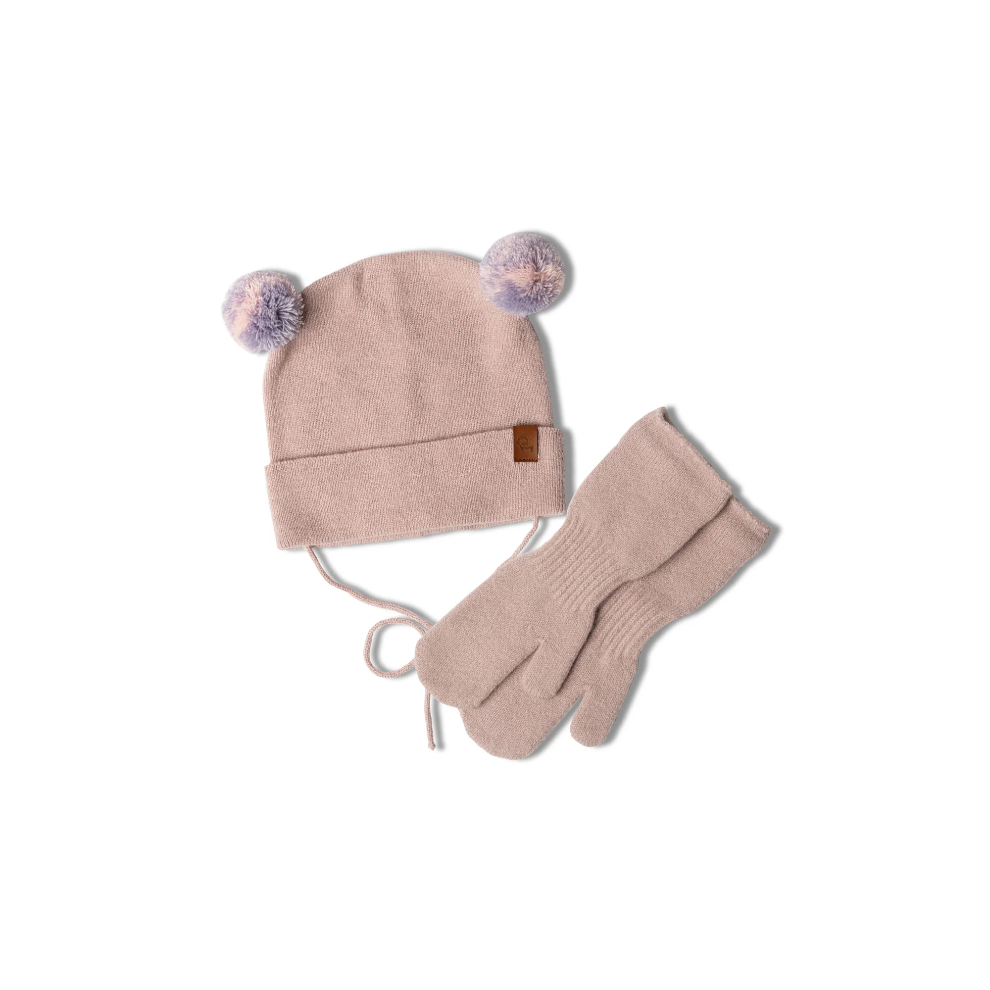 Knit Baby Beanie & Mittens 2-Piece - Image 8