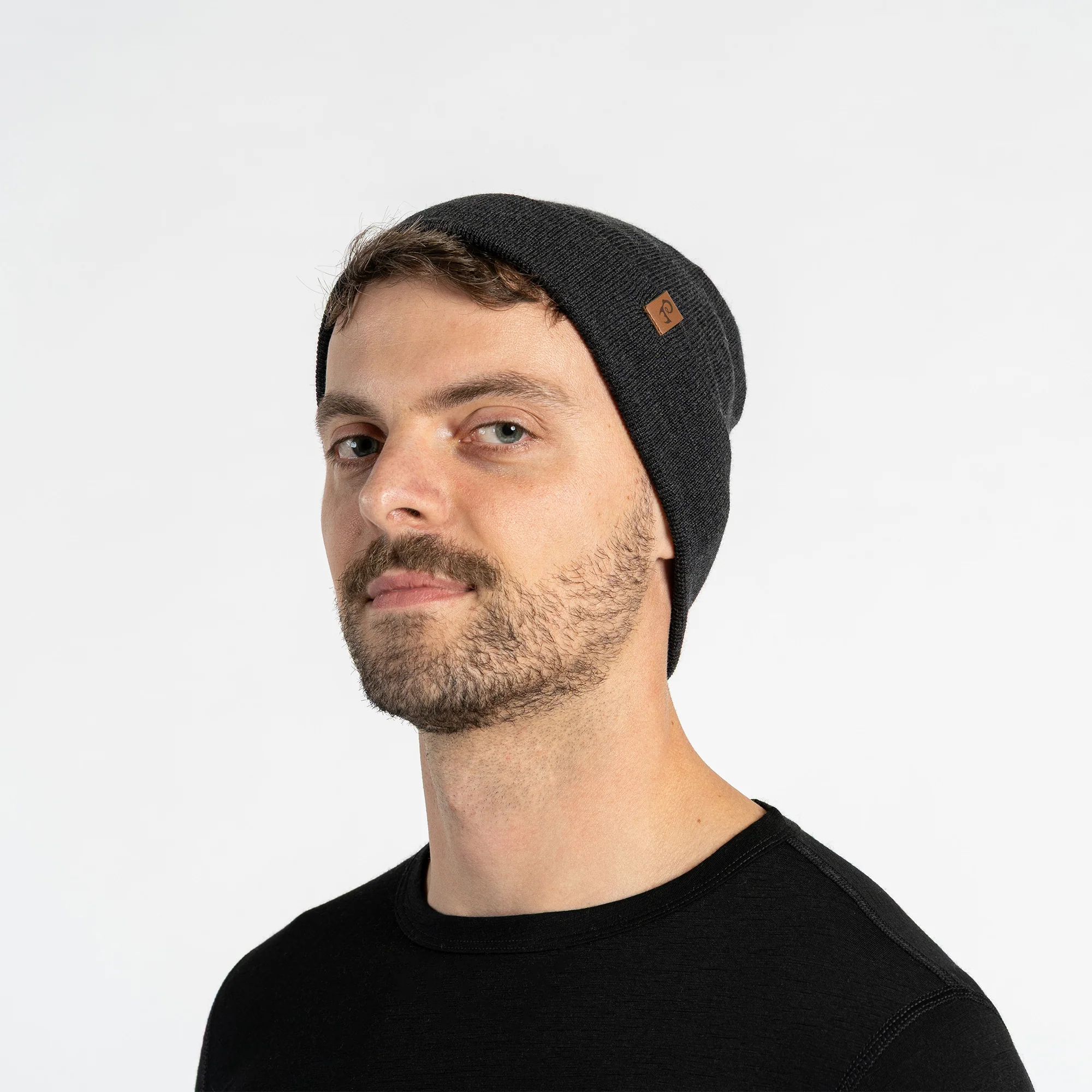 Knitted Merino Liner Beanie For Men - Image 6