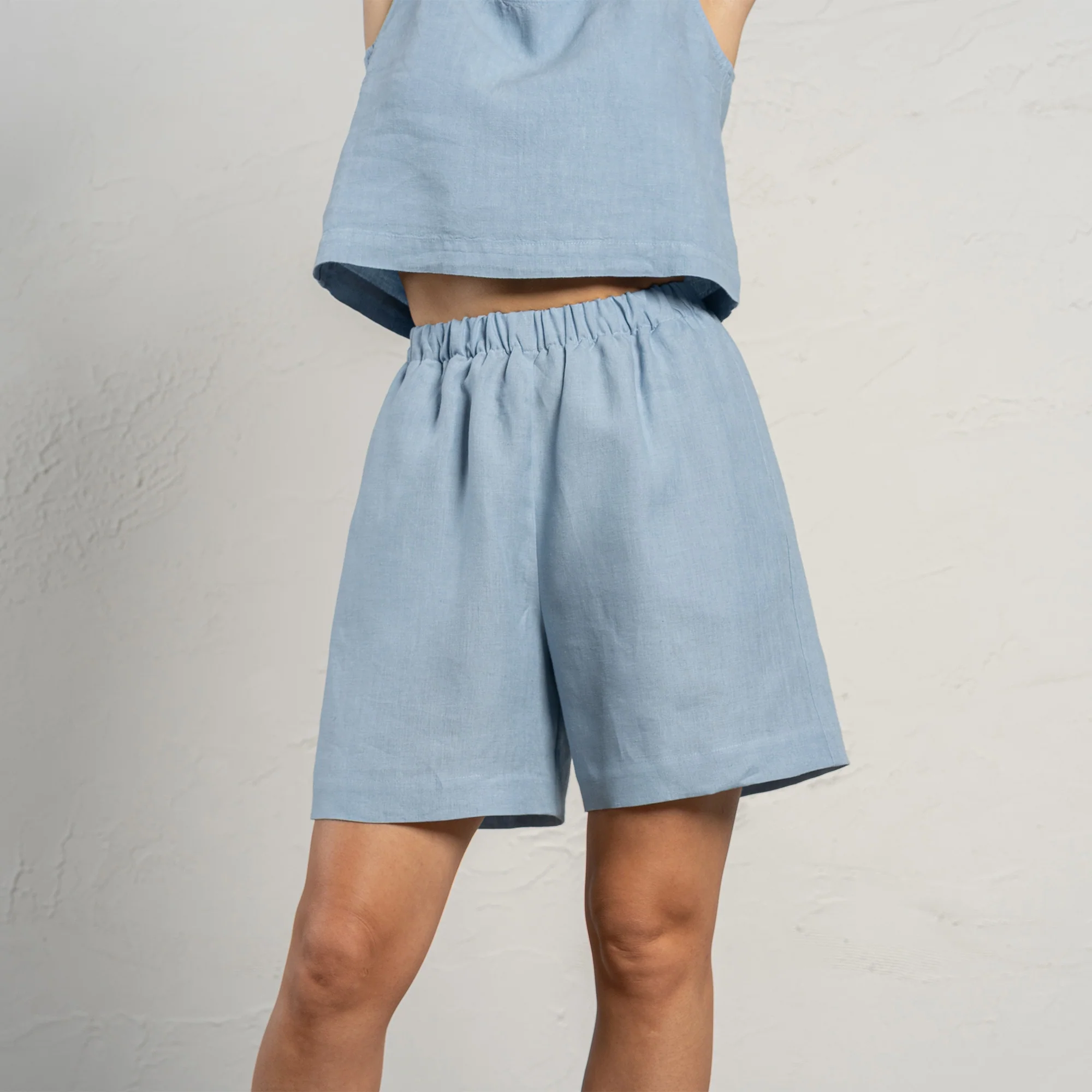 Linen Bermuda Shorts Demi