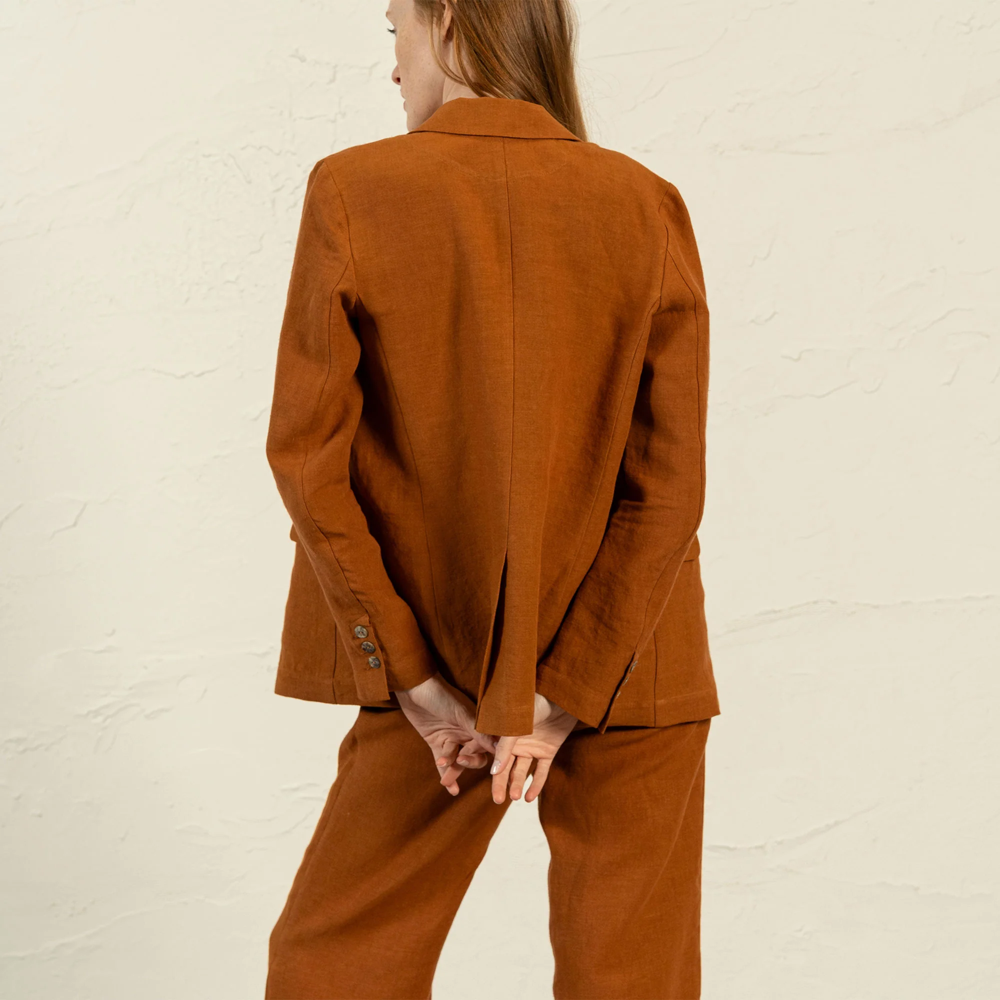 100% Linen Blazer Quin - Image 6