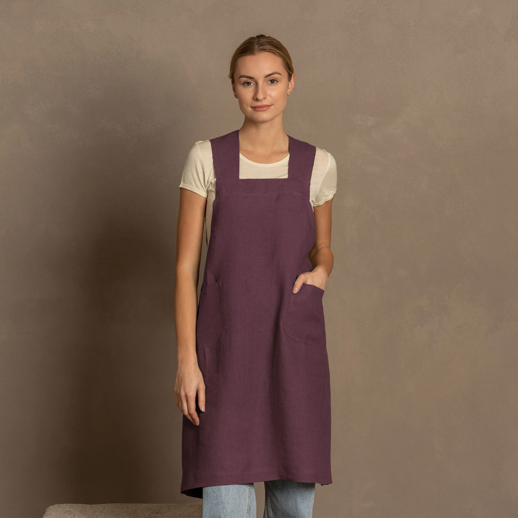 Cross-Back Japanese Apron - Image 13