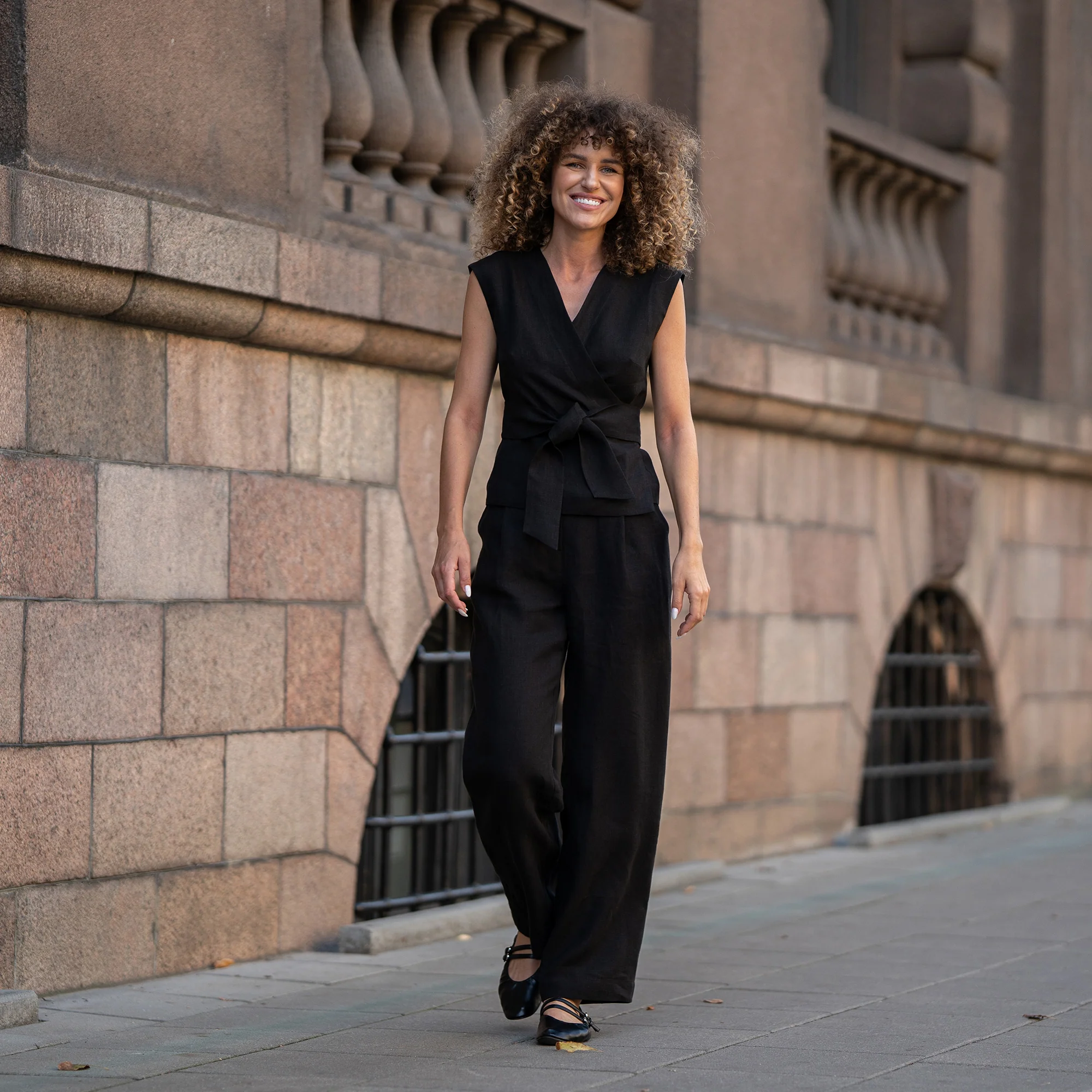 High Drape Pants Lotus - Image 7