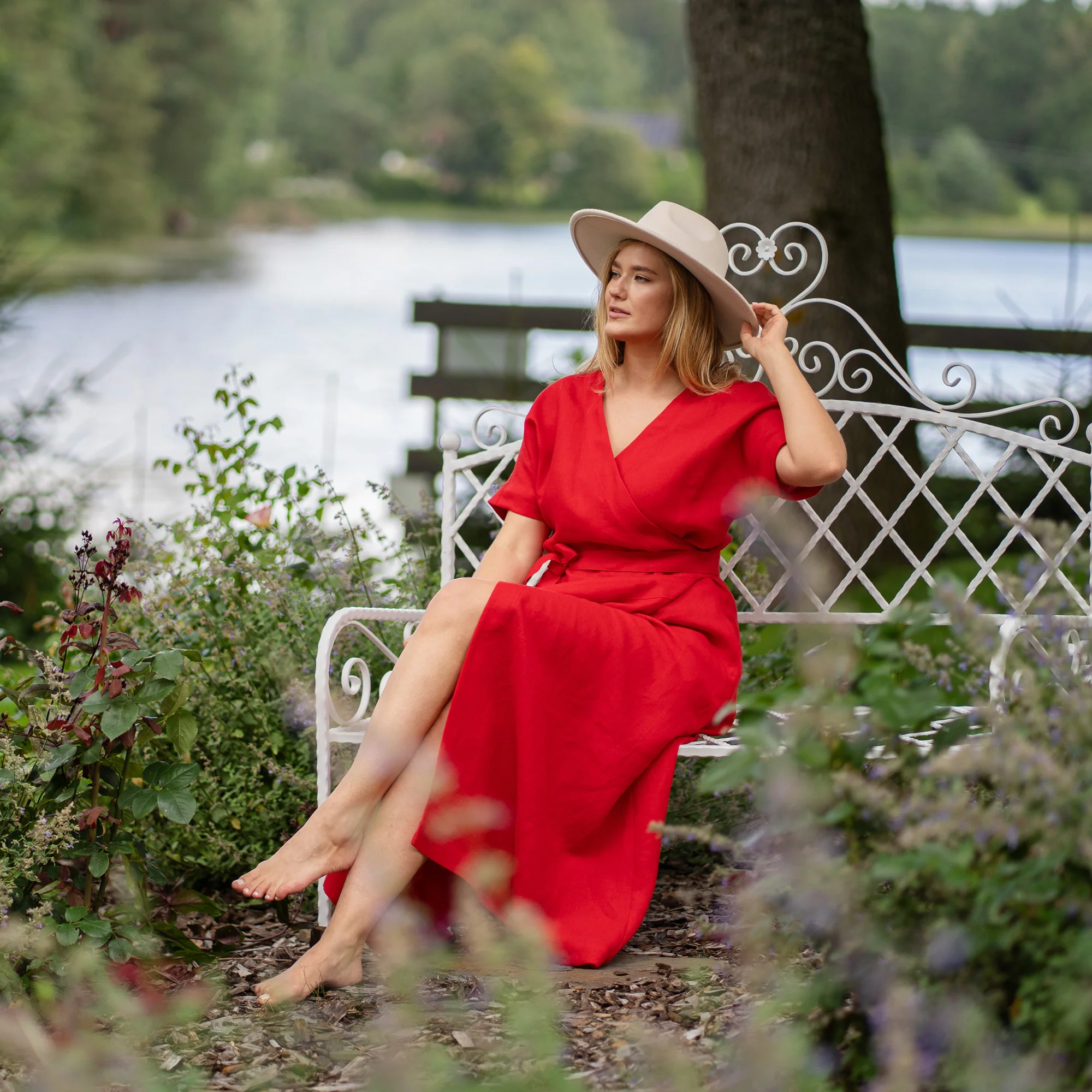 Maxi Wrap Dress Eleanor - Image 4