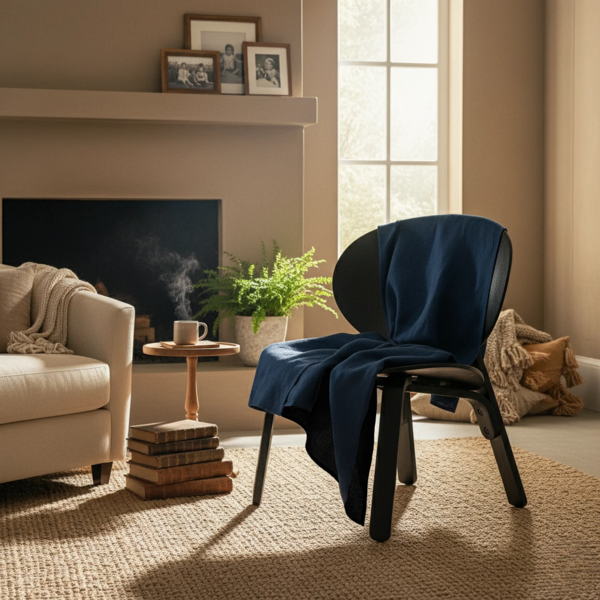 Linen Throw Blanket - Image 3