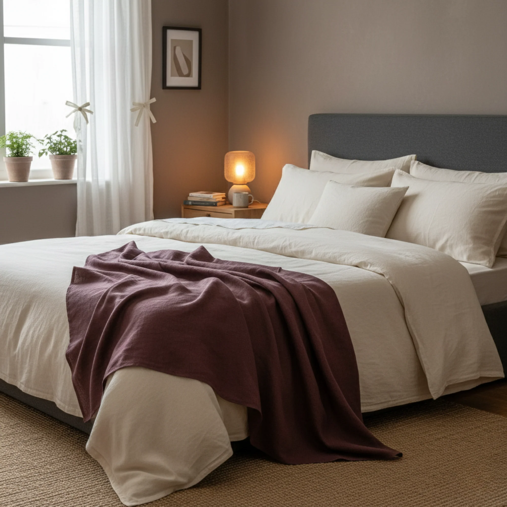 Linen Throw Blanket - Image 7