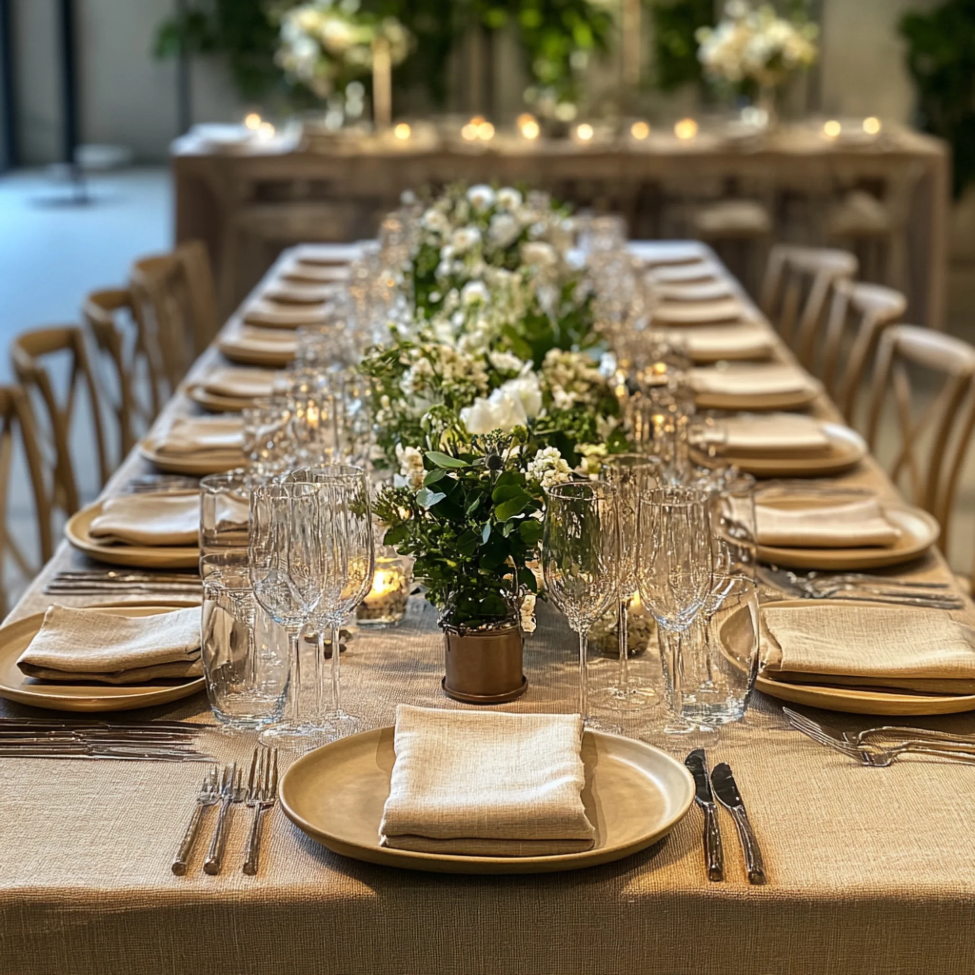 Linen Wedding Napkin - Image 3