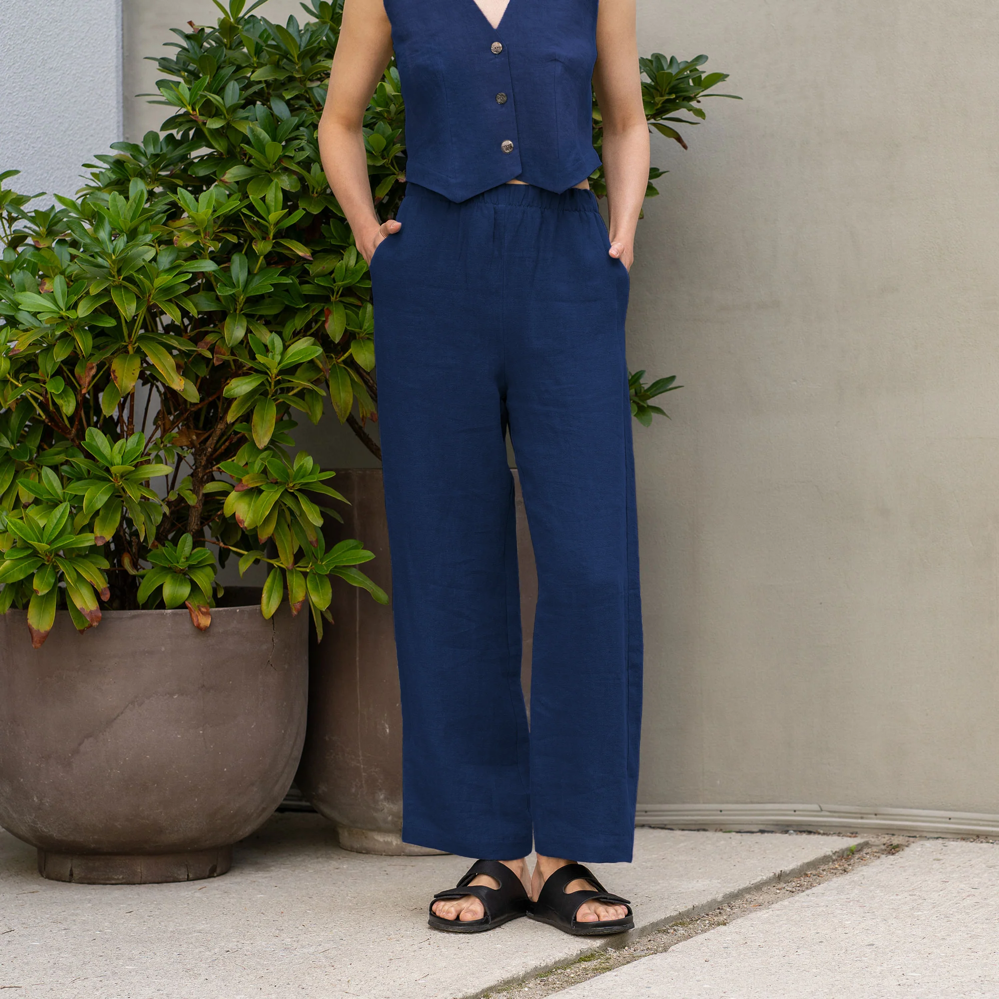 Wide Leg Pants Havana - Image 10