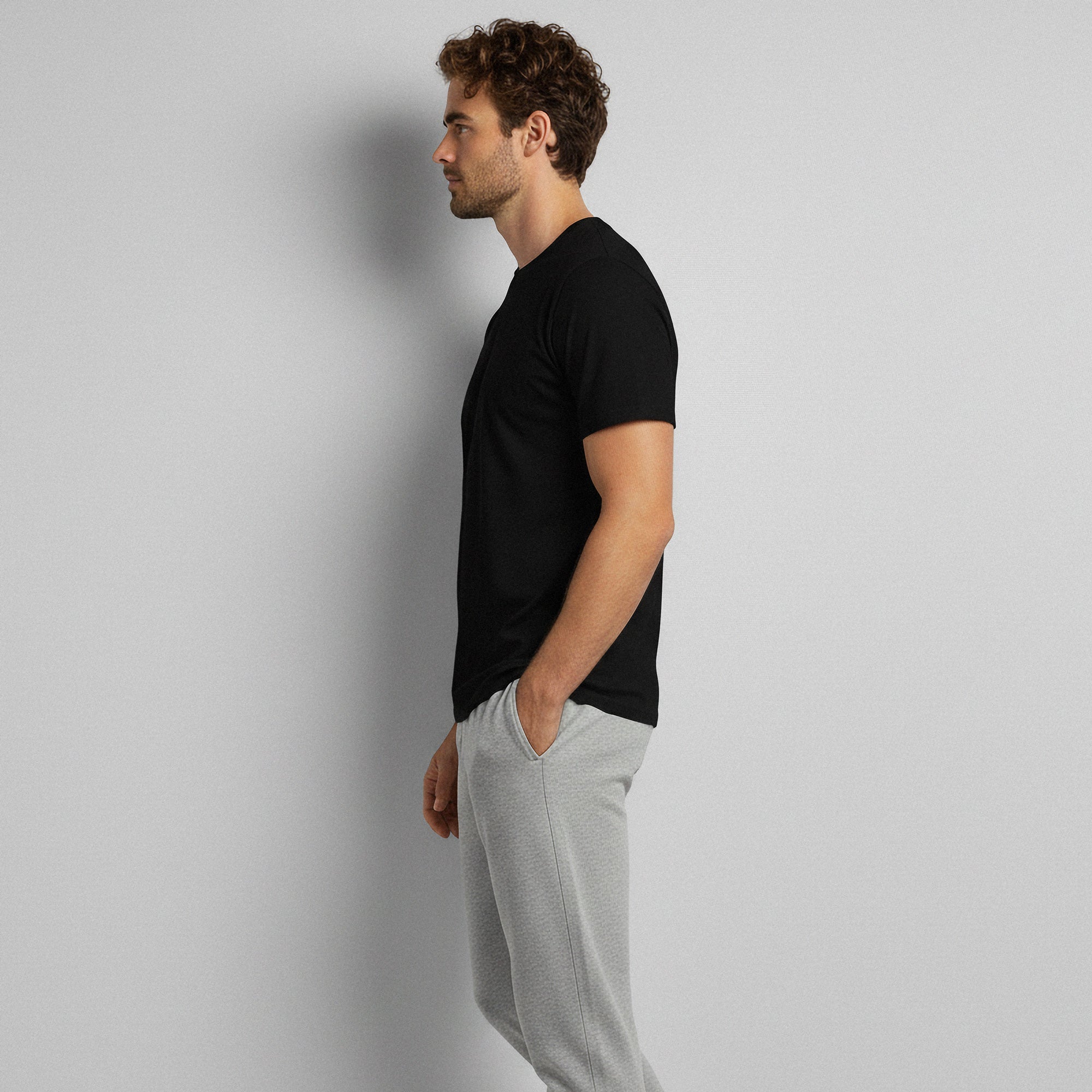 Men's Bamboo Regular Fit Tee - Image 3