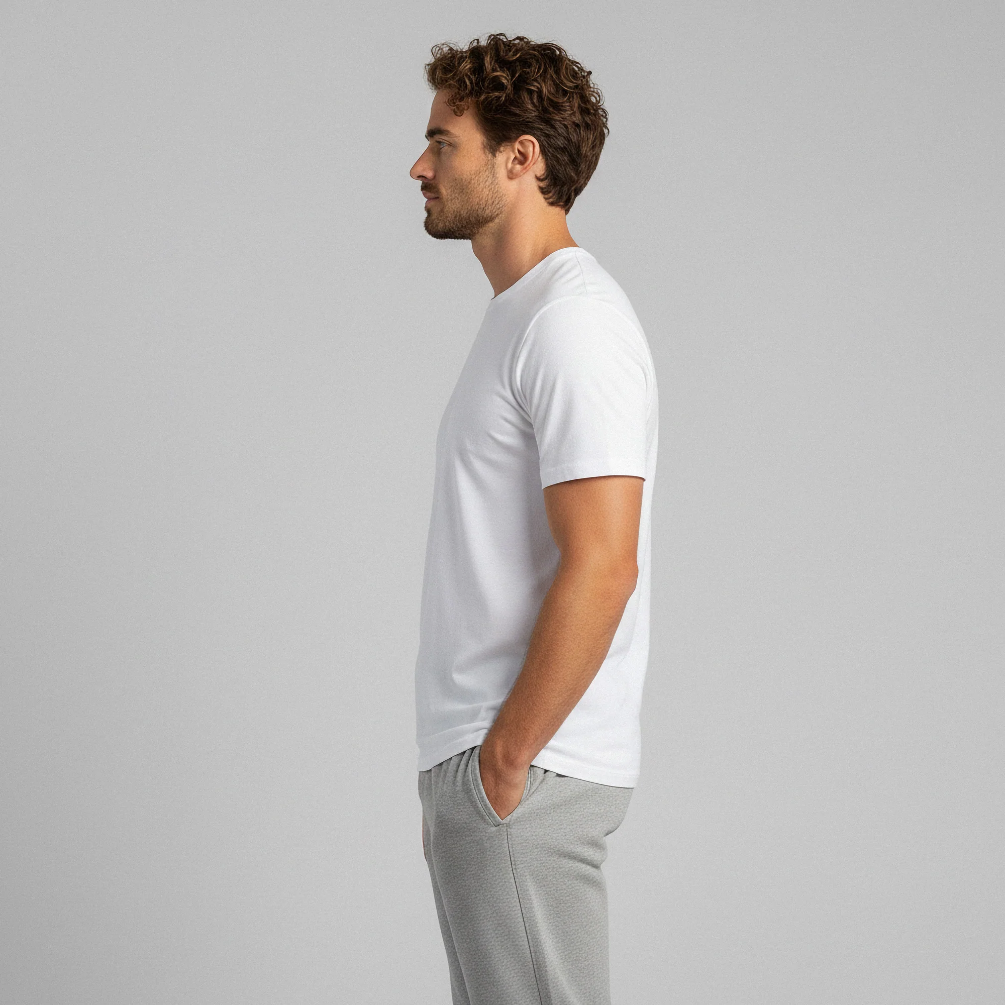 Men's Bamboo Regular Fit Tee - Image 6