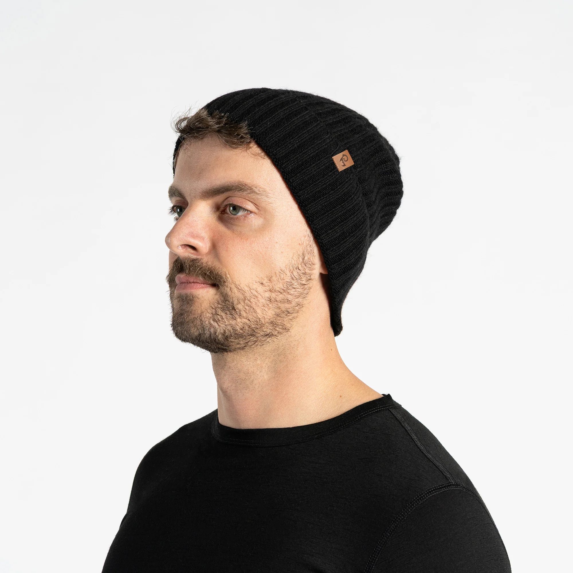 Men's Cashmere Beanie Hat - Image 3