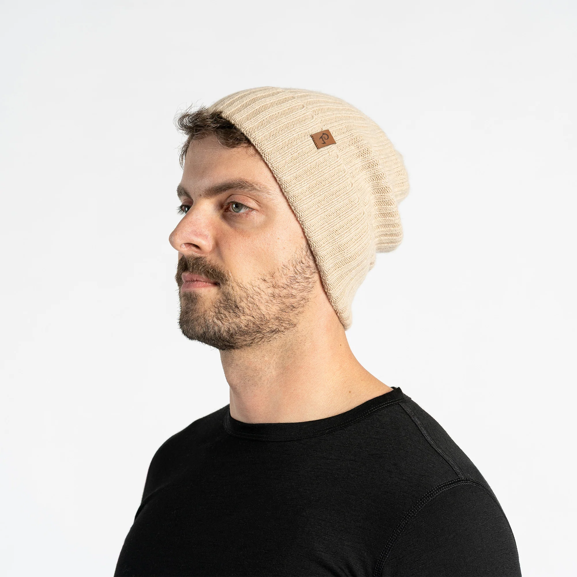Men's Cashmere Beanie Hat - Image 5