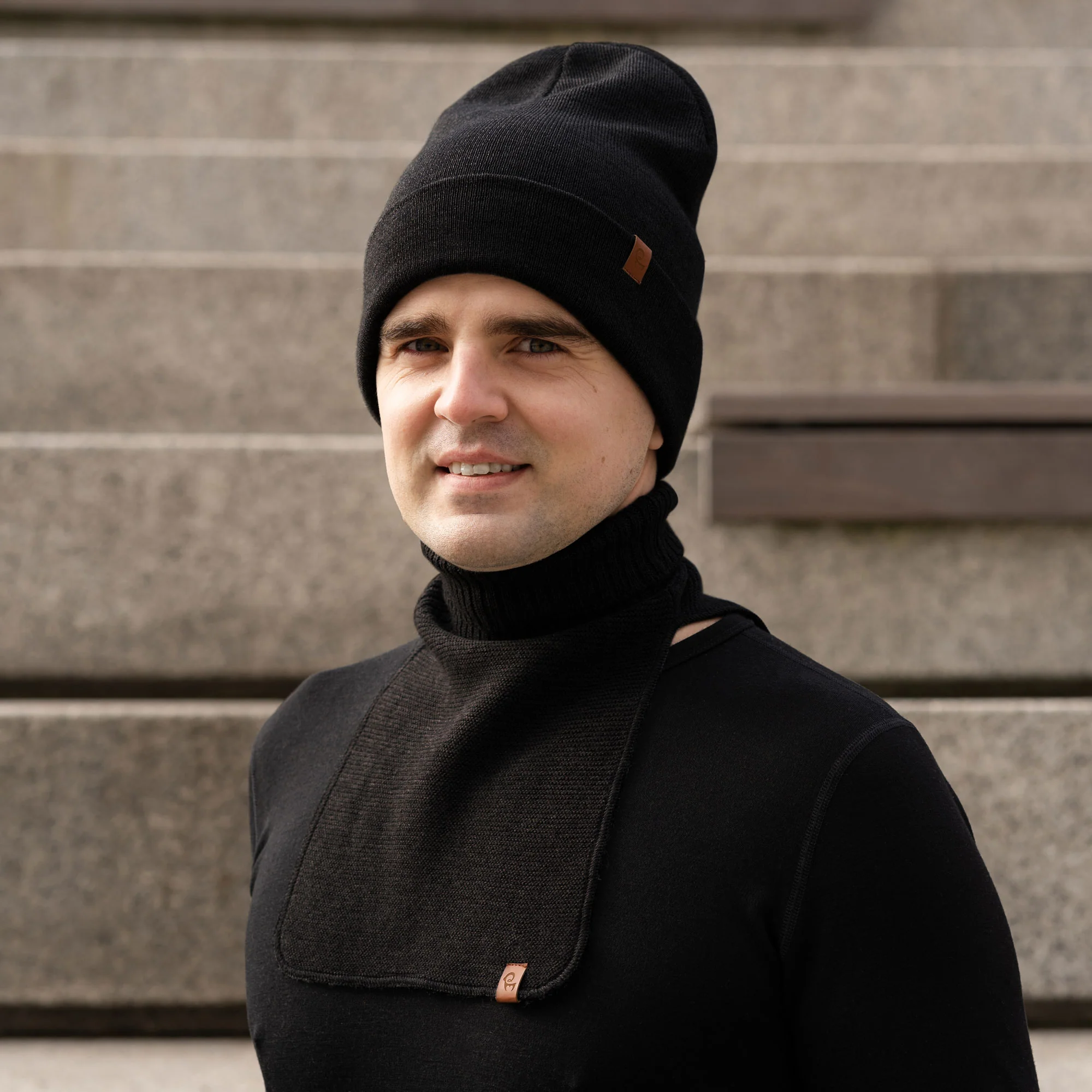 Men's Knit Dickie Neck Warmer Merino - Image 6