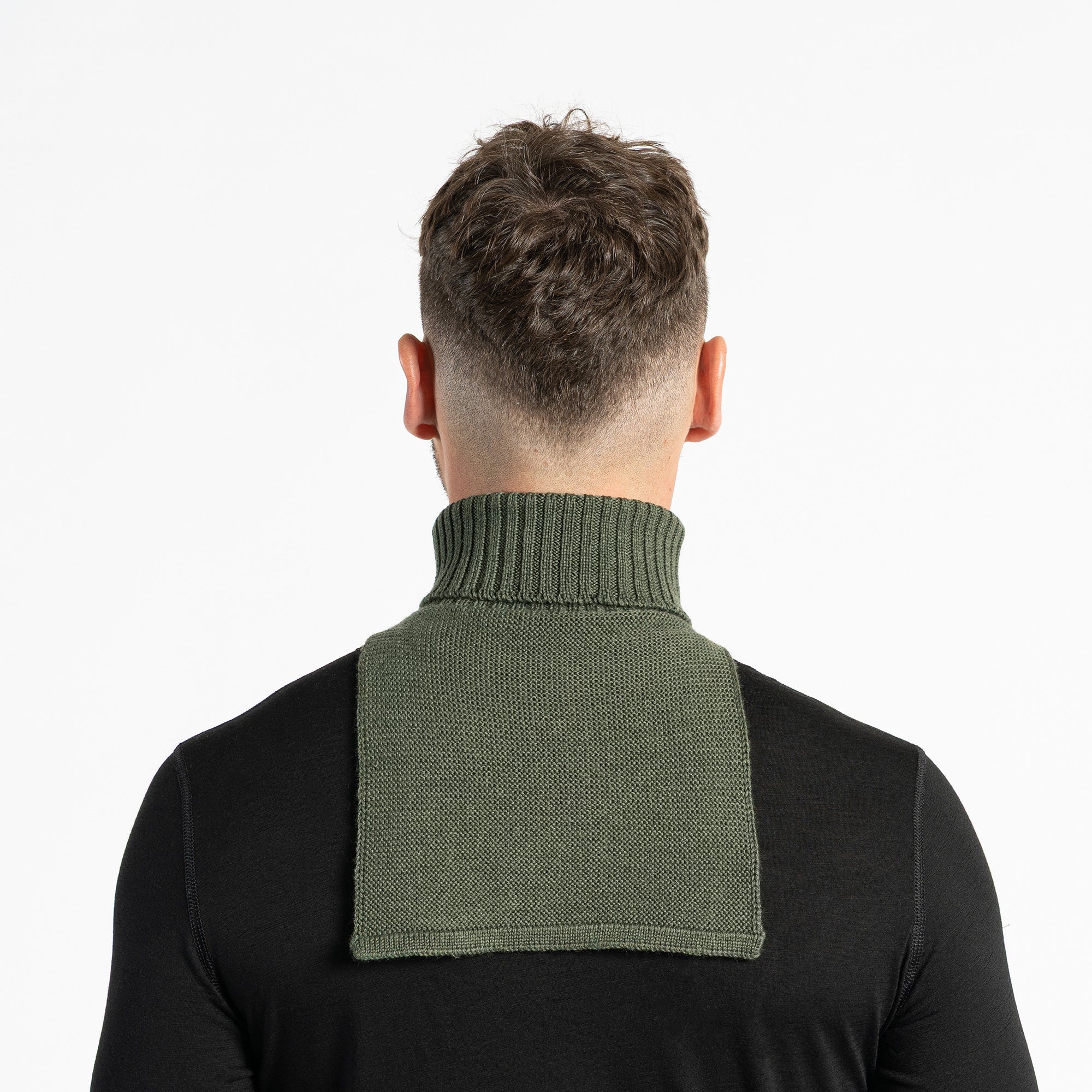 Men's Knit Dickie Neck Warmer Merino - Image 8