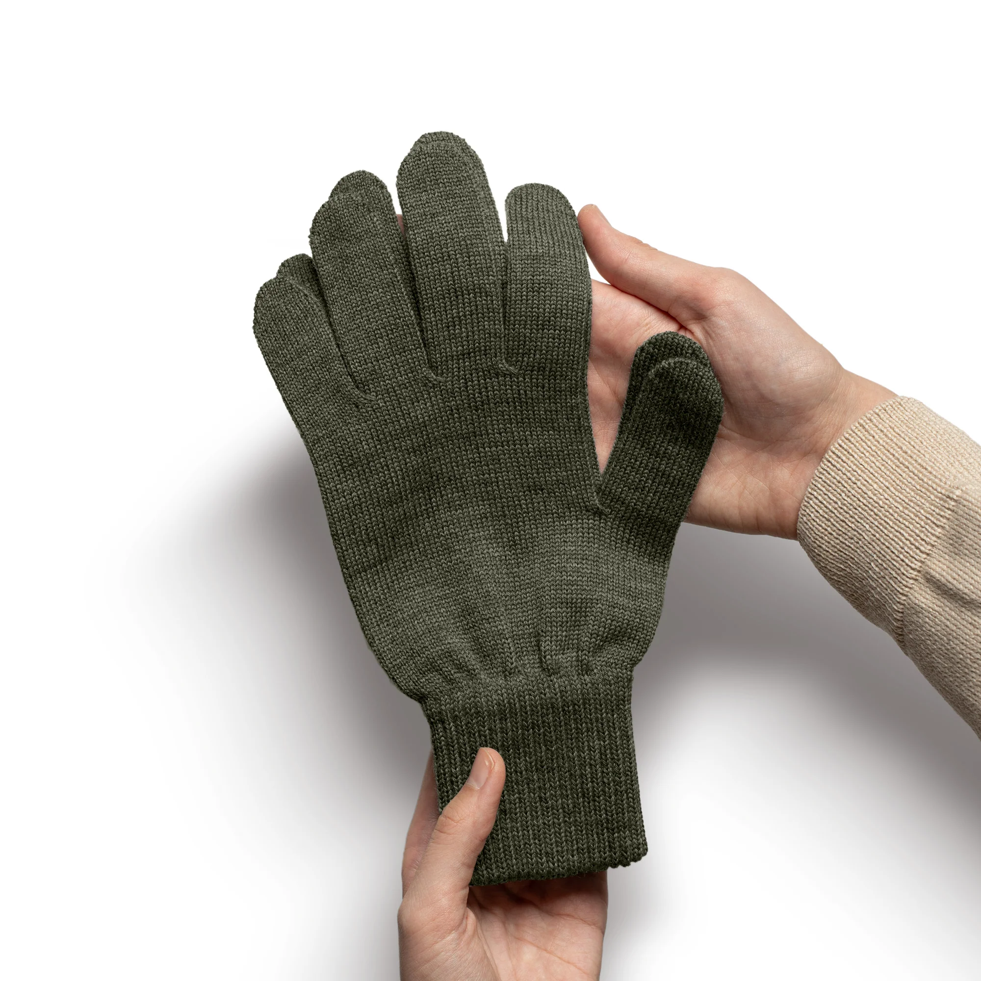 Men's Knit Gloves Merino - Image 10