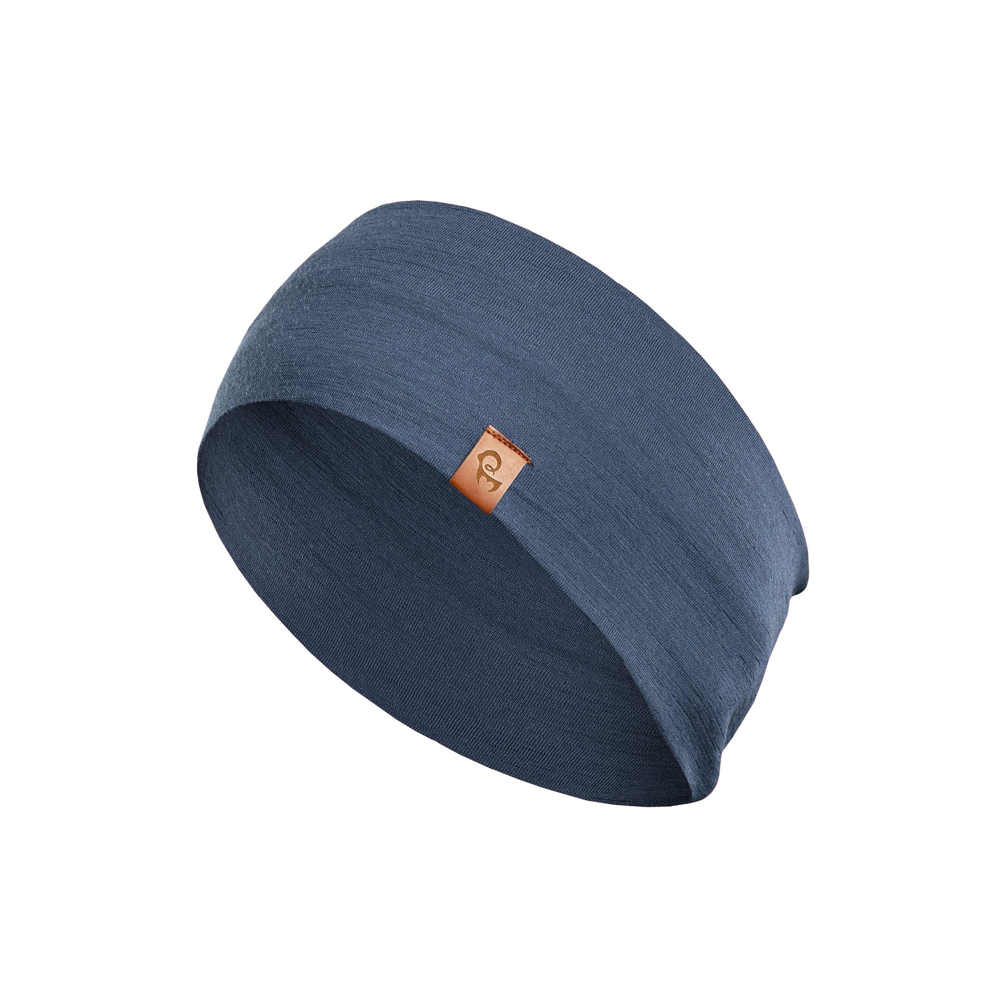 Unisex Merino Headband Denim - Image 3