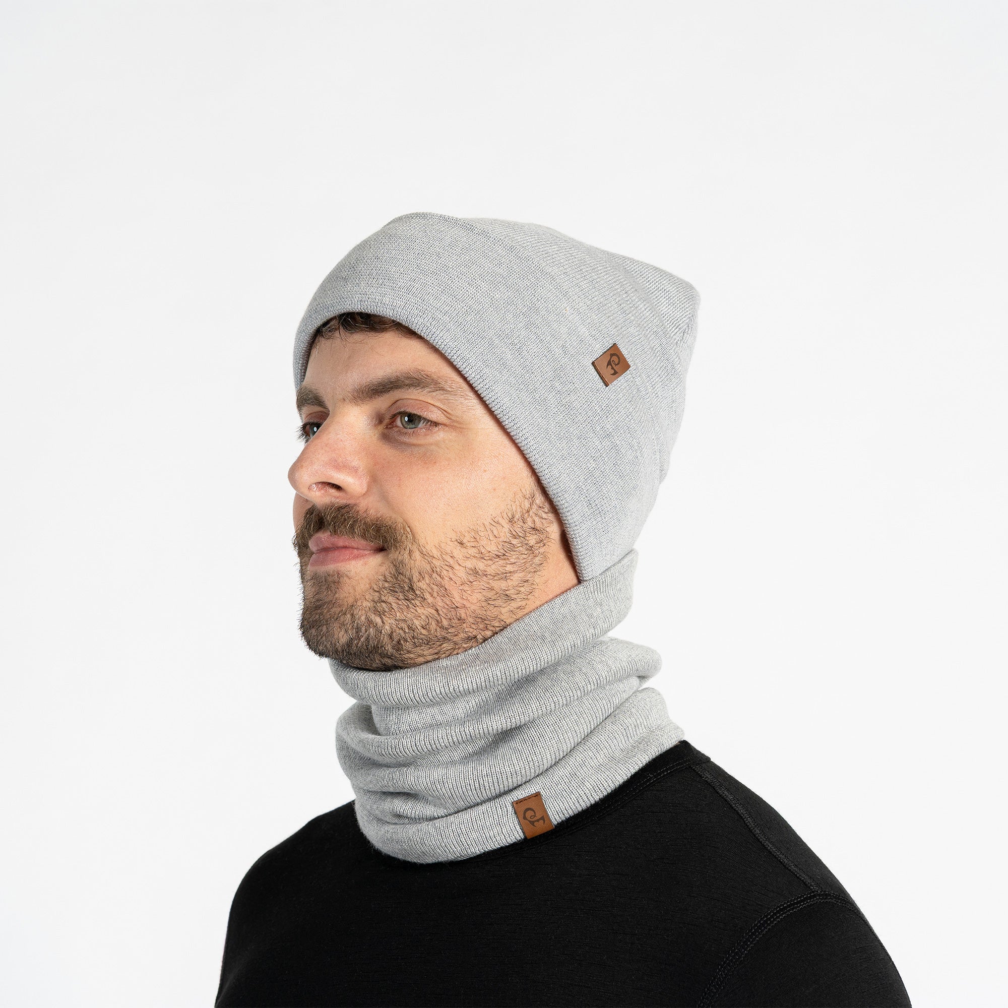 Men's Knit Beanie & Gaiter 2-Piece - Image 9