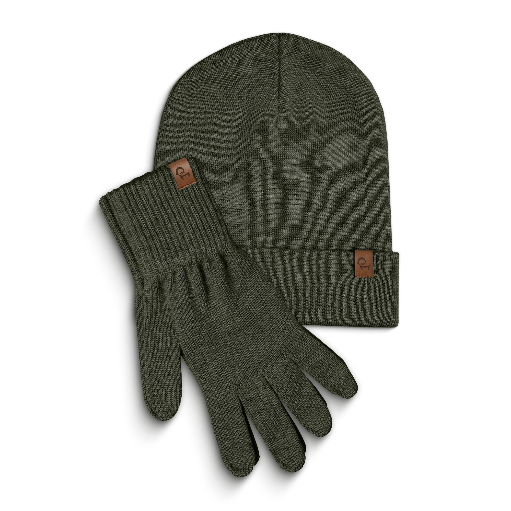 Men's Knit Beanie & Gloves 2-Piece - Image 13