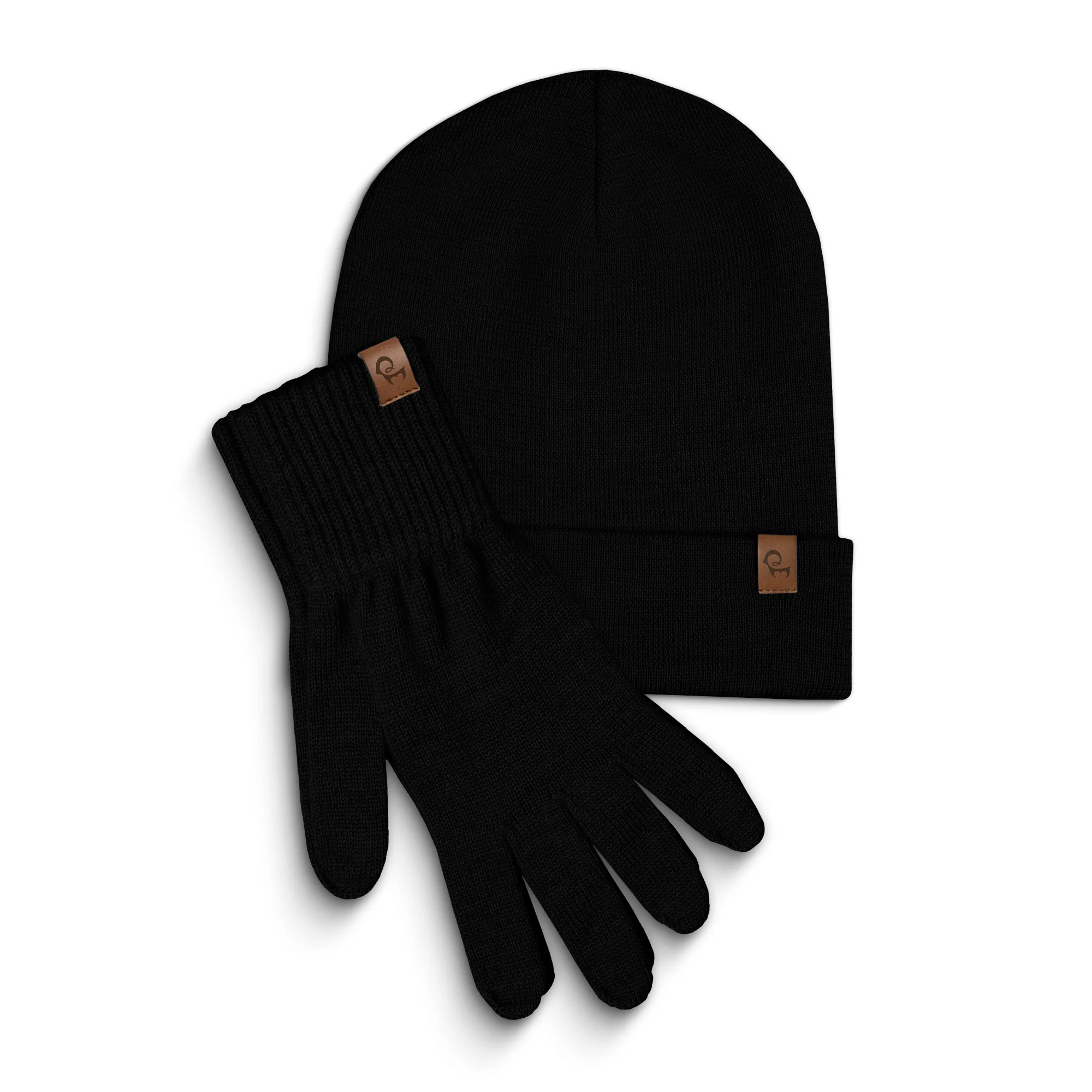 Men's Knit Beanie & Gloves 2-Piece - Image 5