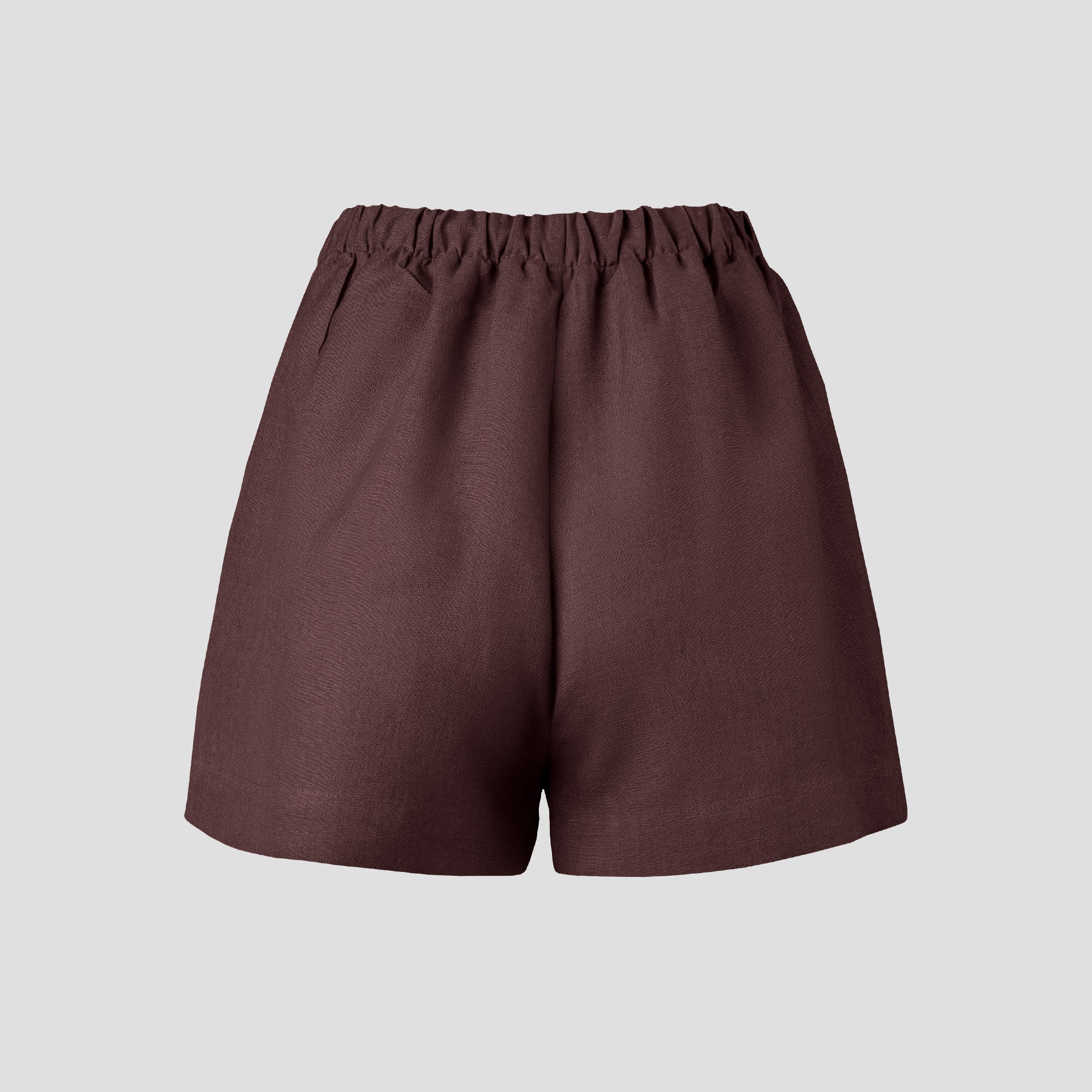 Linen Pull-On Shorts - Image 12