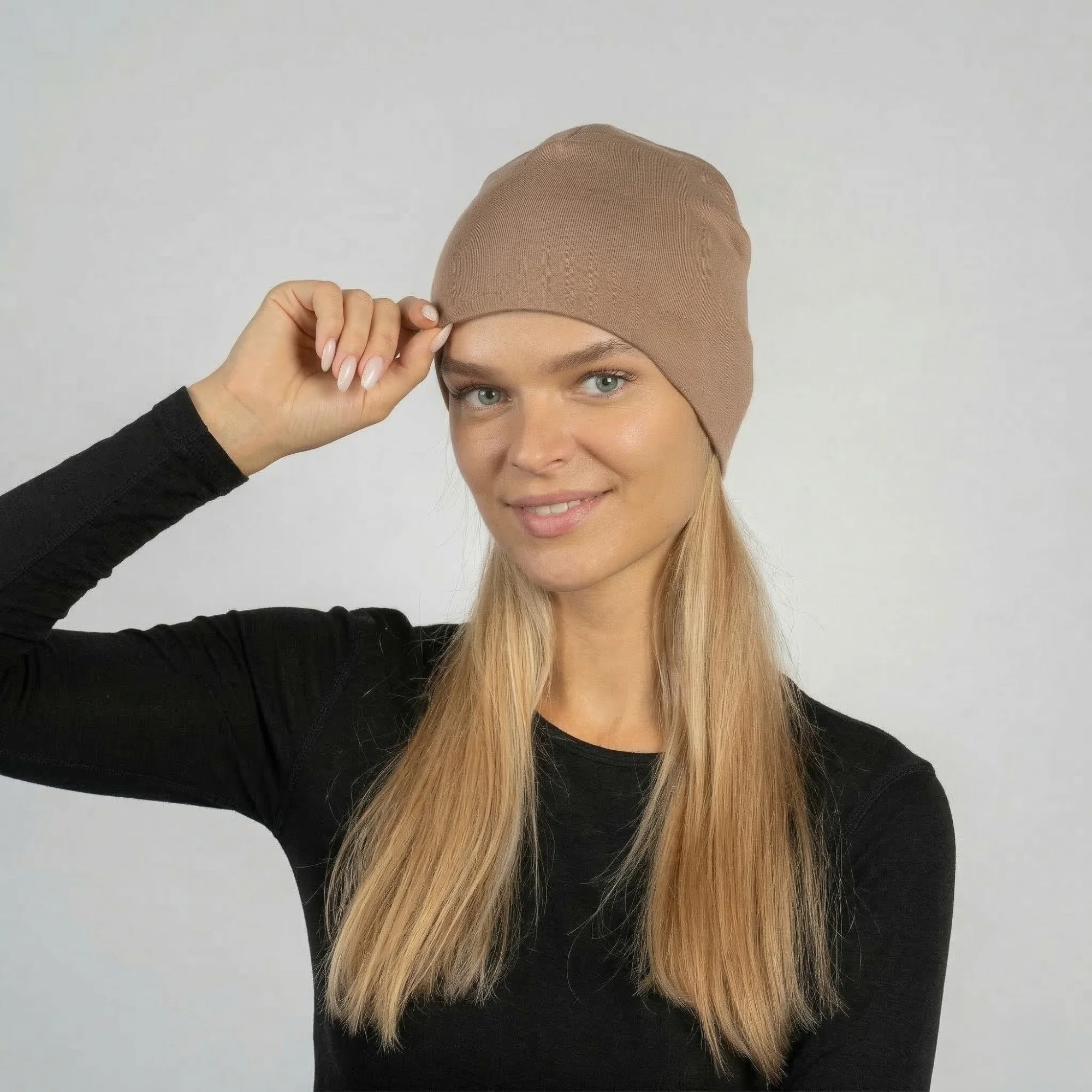 Unisex Merino Liner Beanie - Image 11