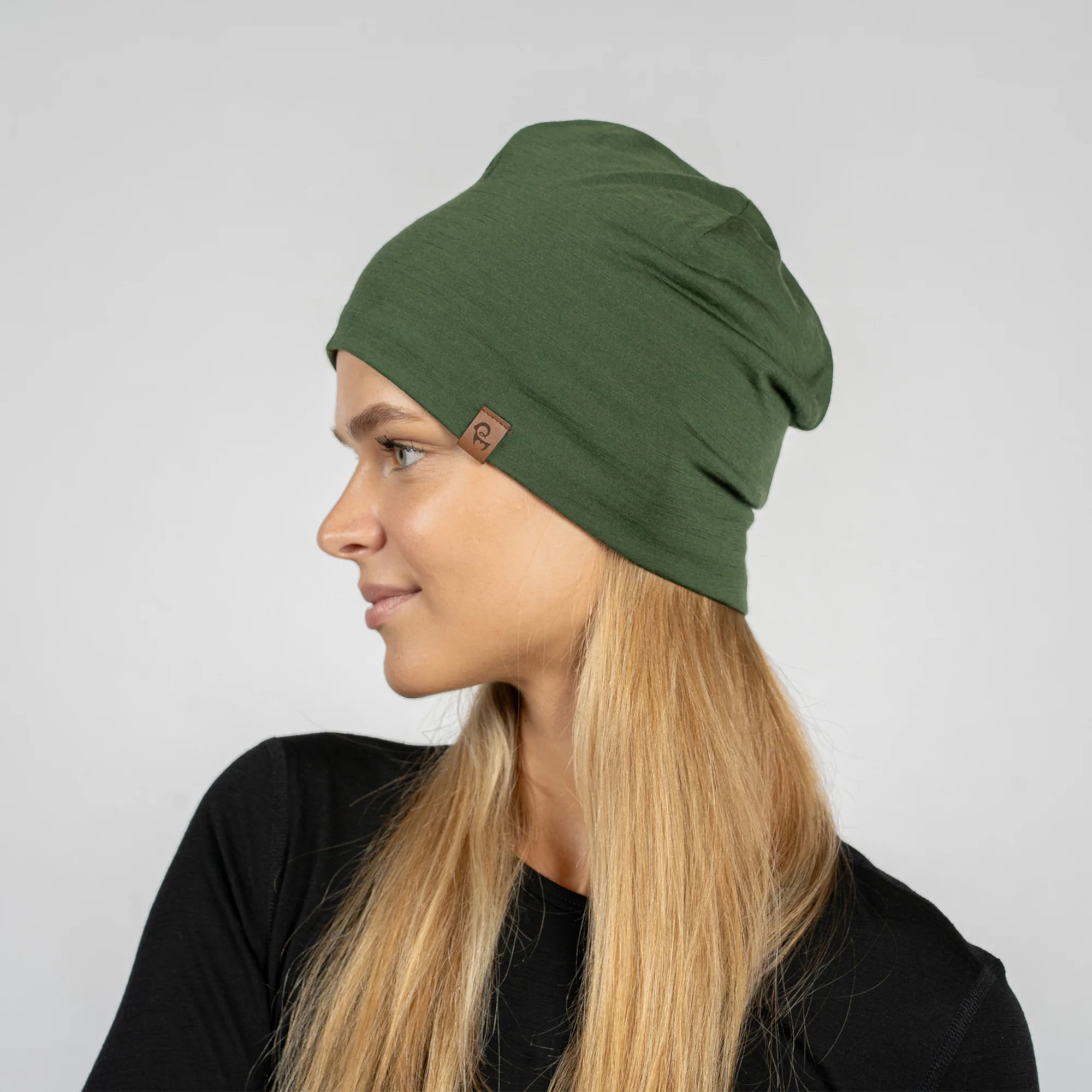Unisex Merino Liner Beanie - Image 5