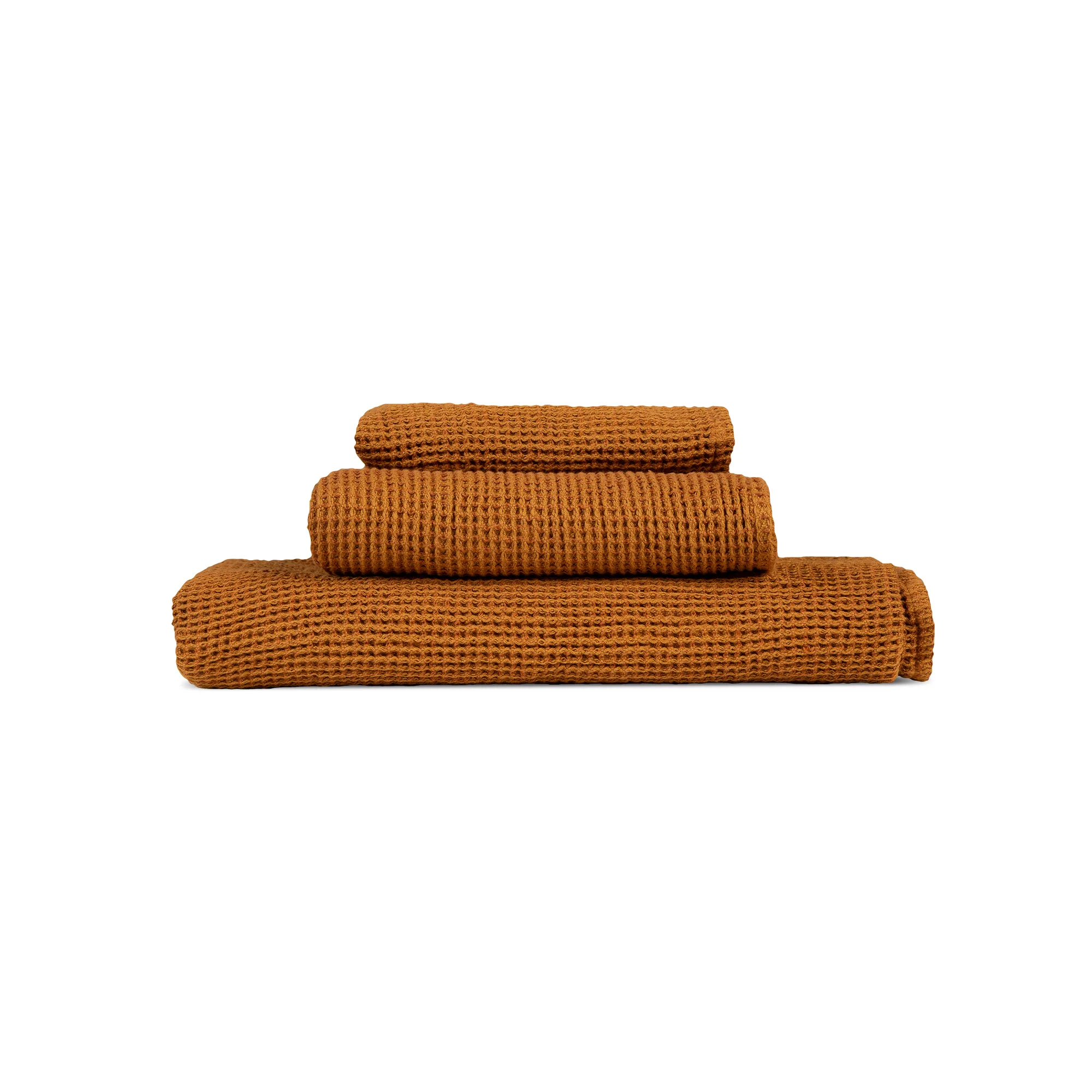 Waffle Bath Towel 3-Set - Image 3