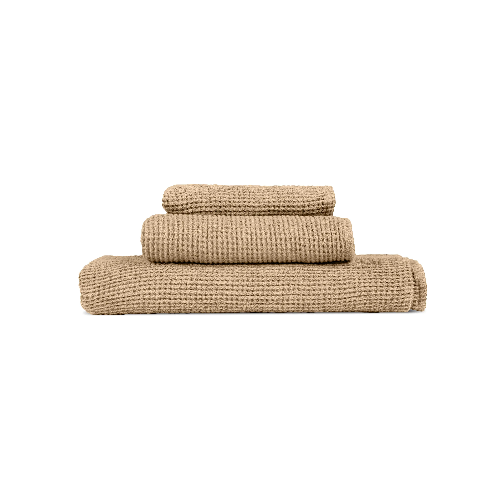 Waffle Bath Towel 3-Set - Image 4