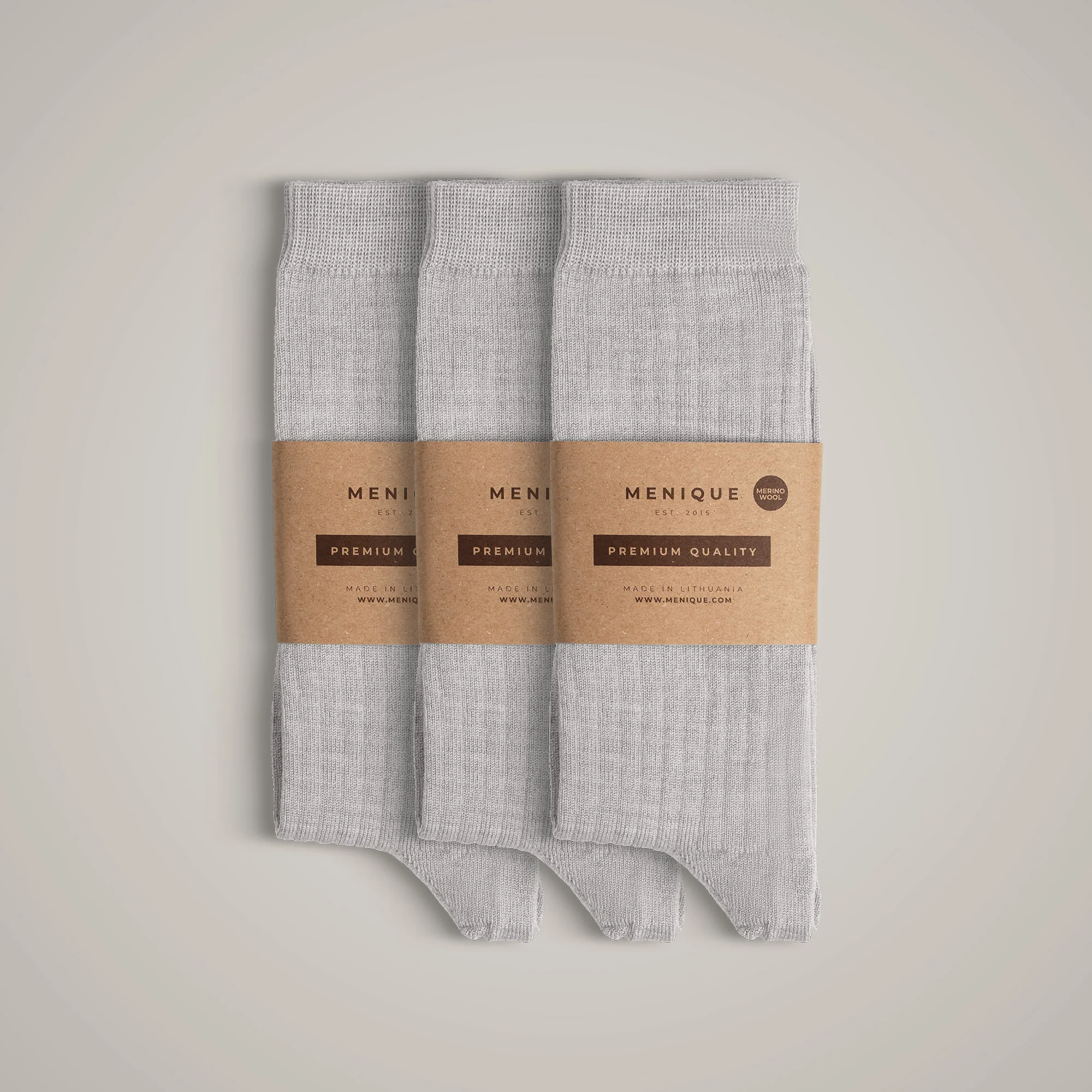 Women’s Merino Rib Socks 3-Pack - Image 7