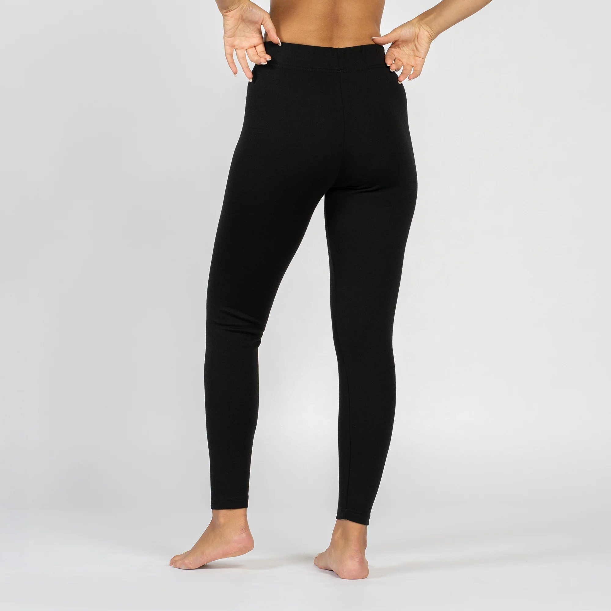 Women's 250 Long Sleeve & Leggings 2-Piece Black - Image 3