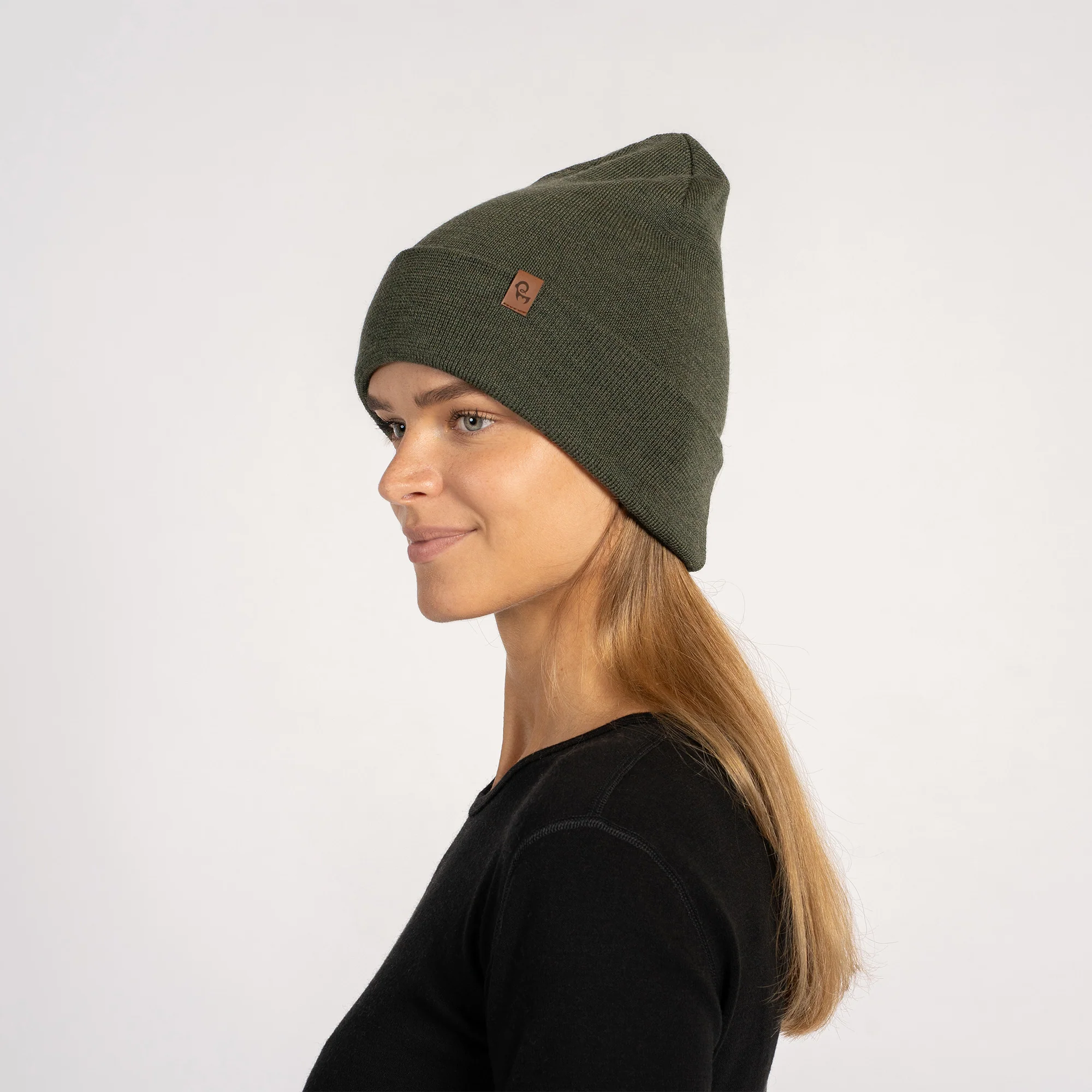 Women's Knit Beanie Hat Merino Wool - Image 10