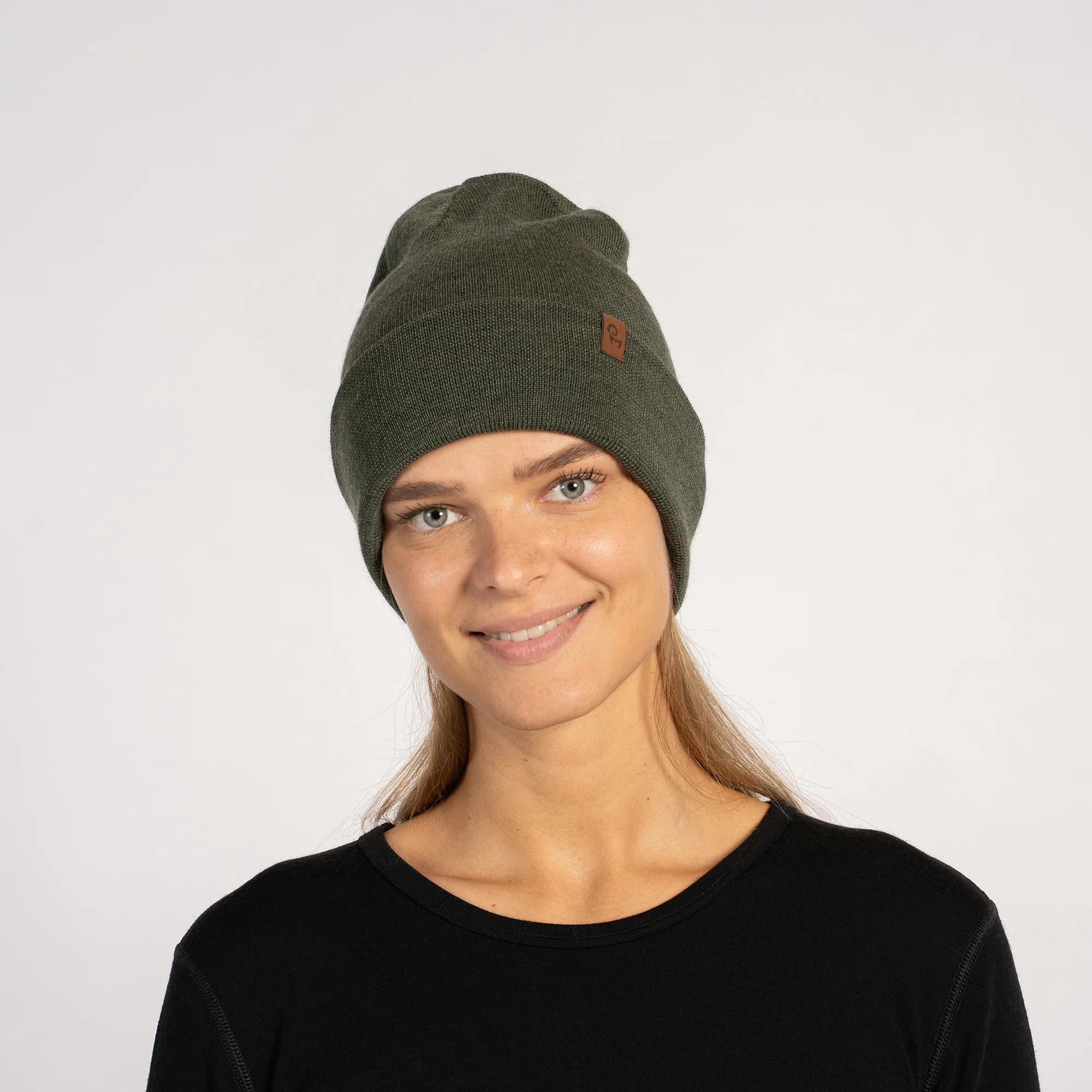 Women's Knit Beanie Hat Merino Wool - Image 9