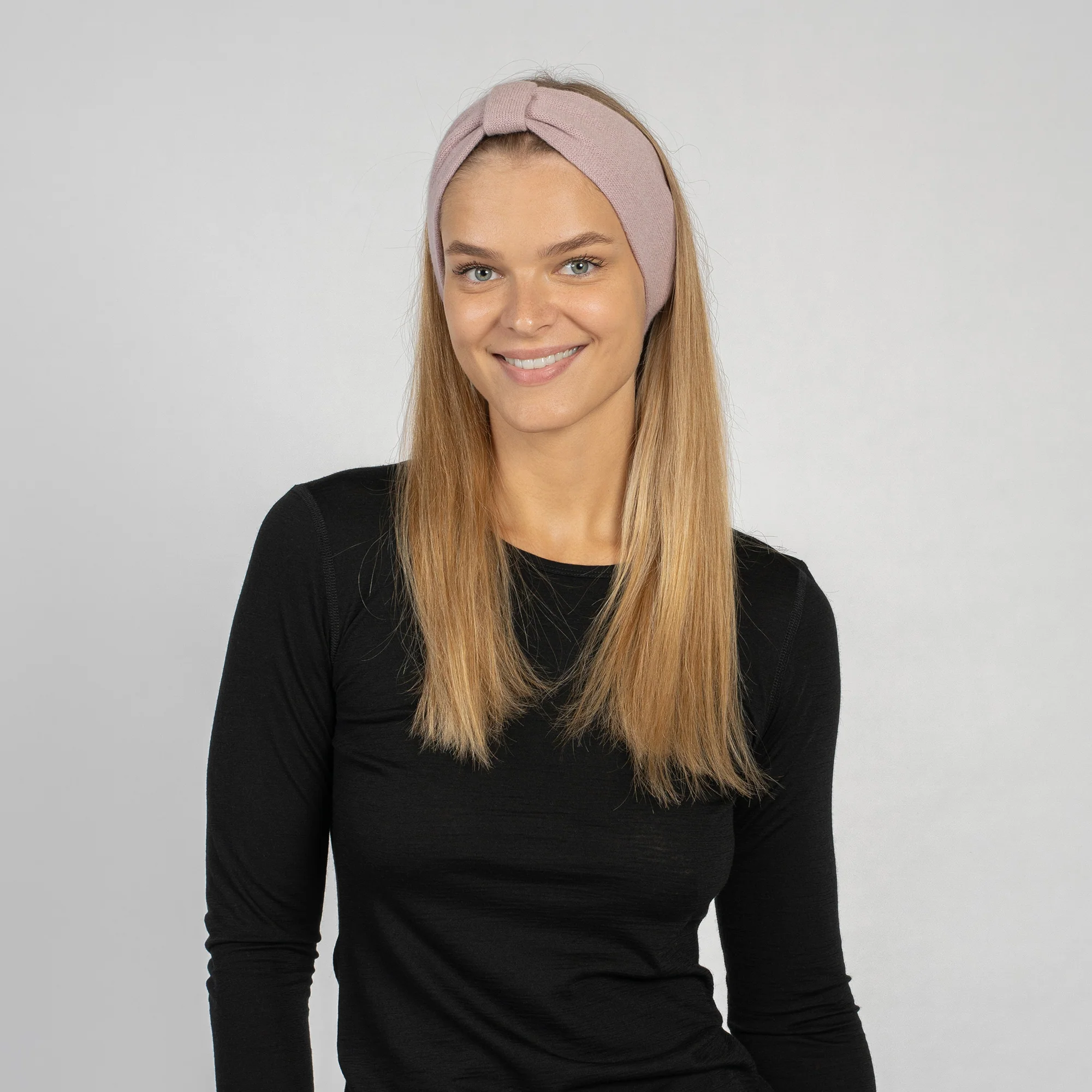 Women's Knit Headband with Ribbon - Image 7