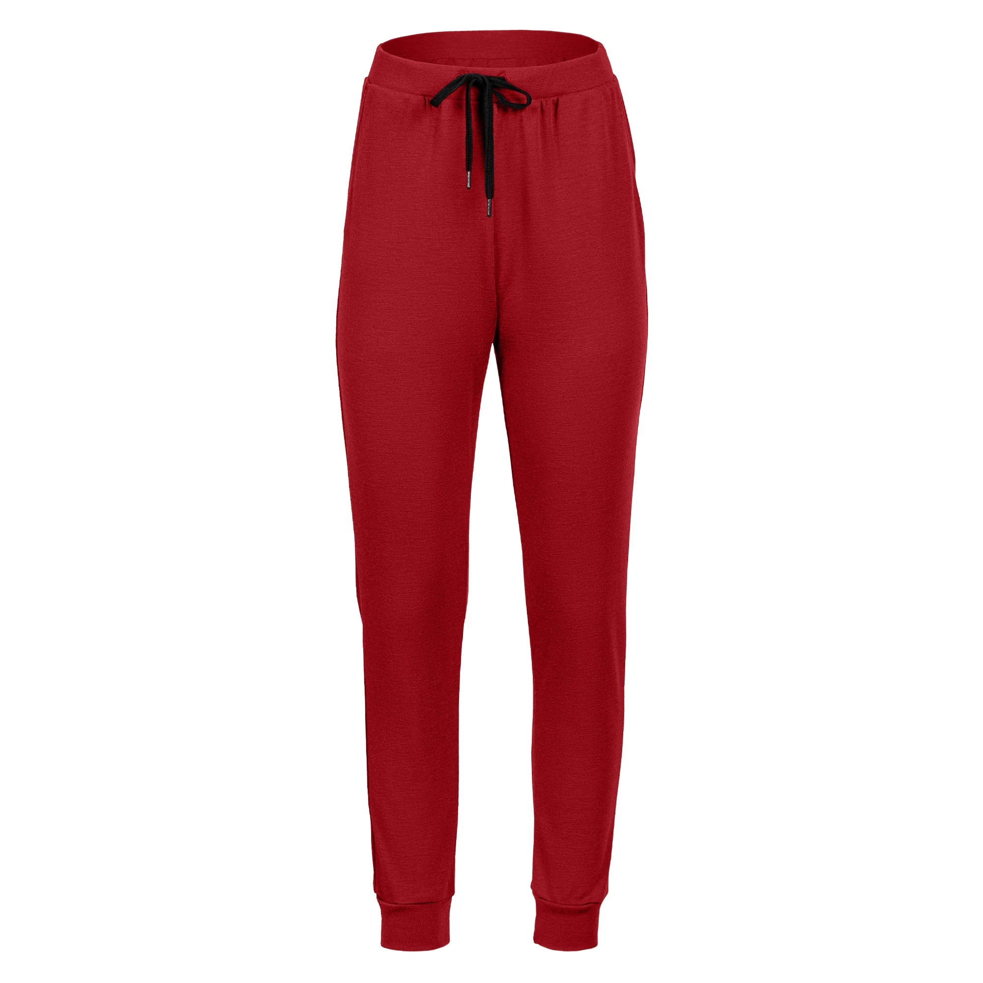 Women's 250 Merino Sweatpants Royal Cherry - Image 3