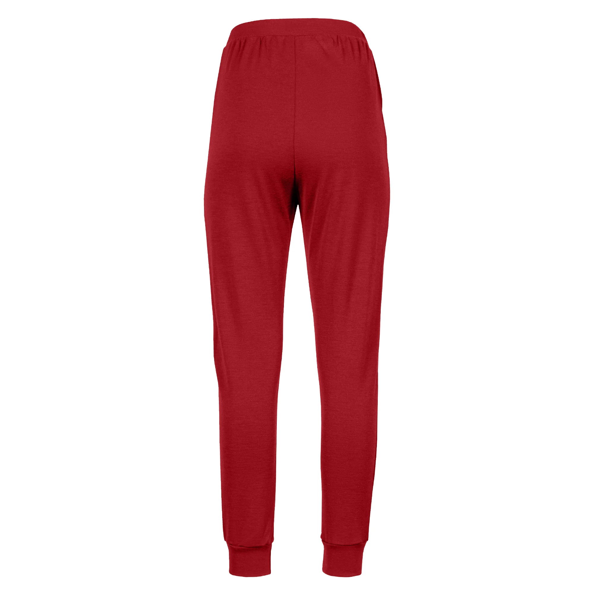 Women's 250 Merino Sweatpants Royal Cherry - Image 4