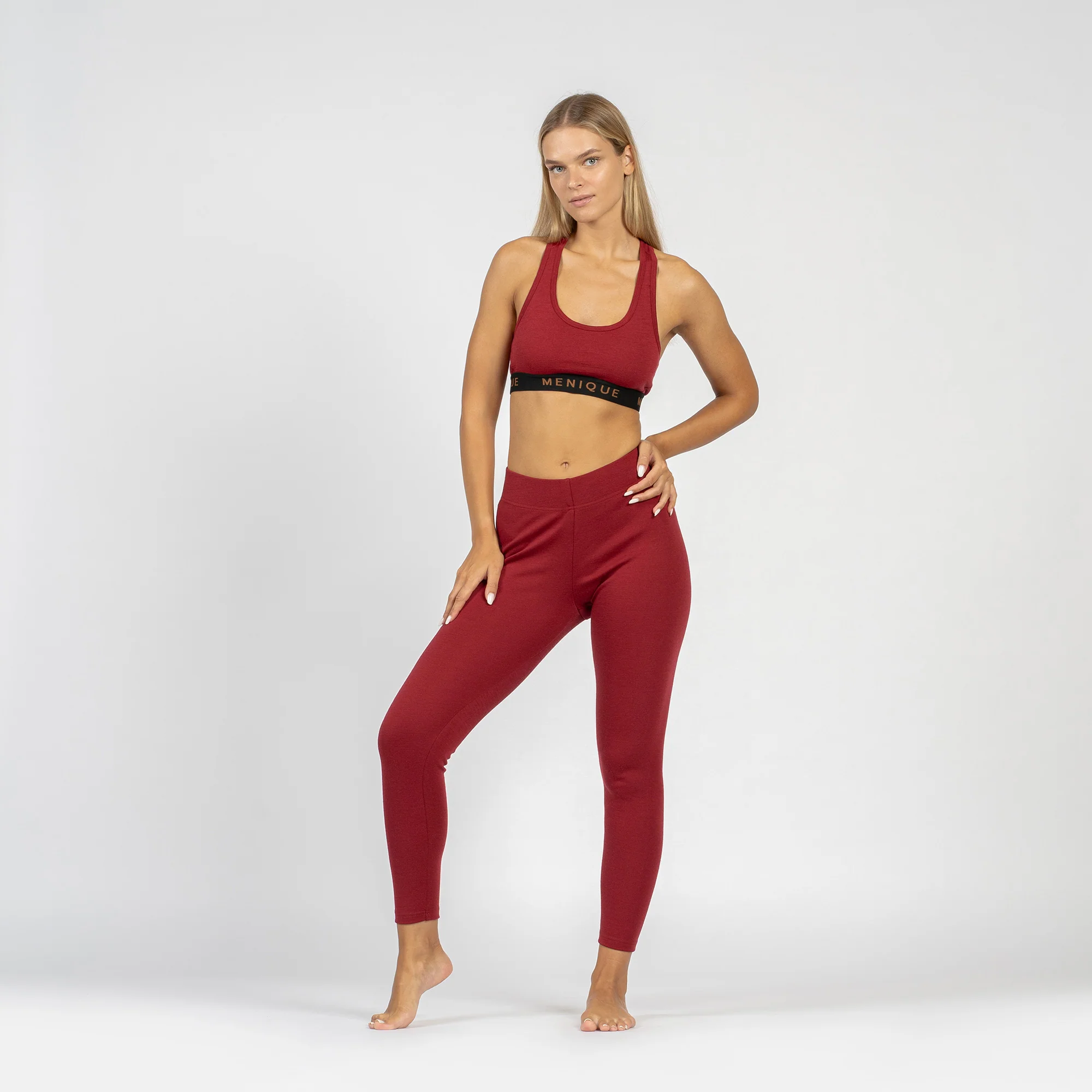 Women's 250 Leggings Royal Cherry - Image 3